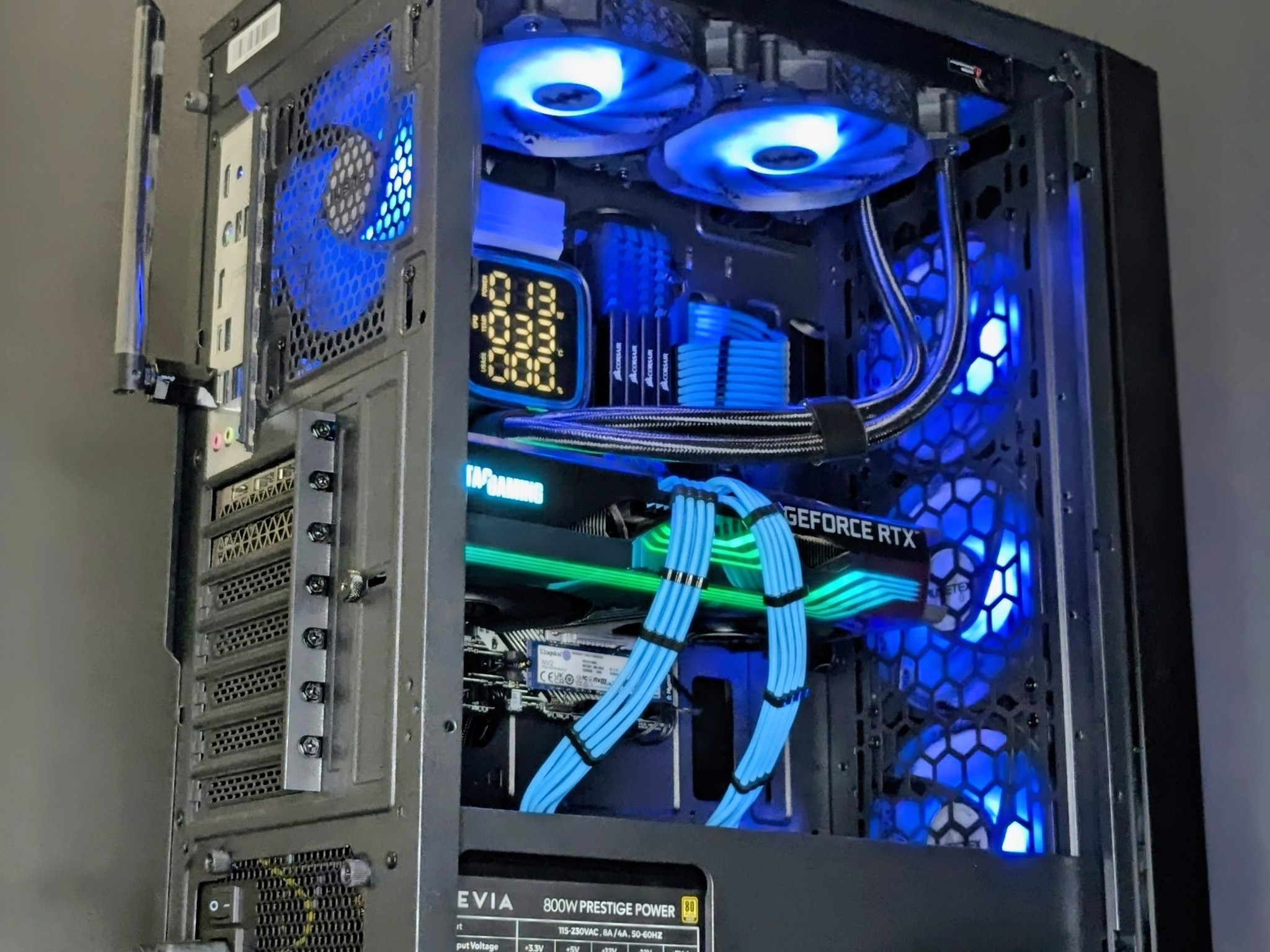 1440p Beast💙🔥RTX 3070💙I5-12600@4.9GHz🔵32GB Vengeance RAM🔵1TB NVMe/PCIE Gen 4.0🔵Windows 11 Pro