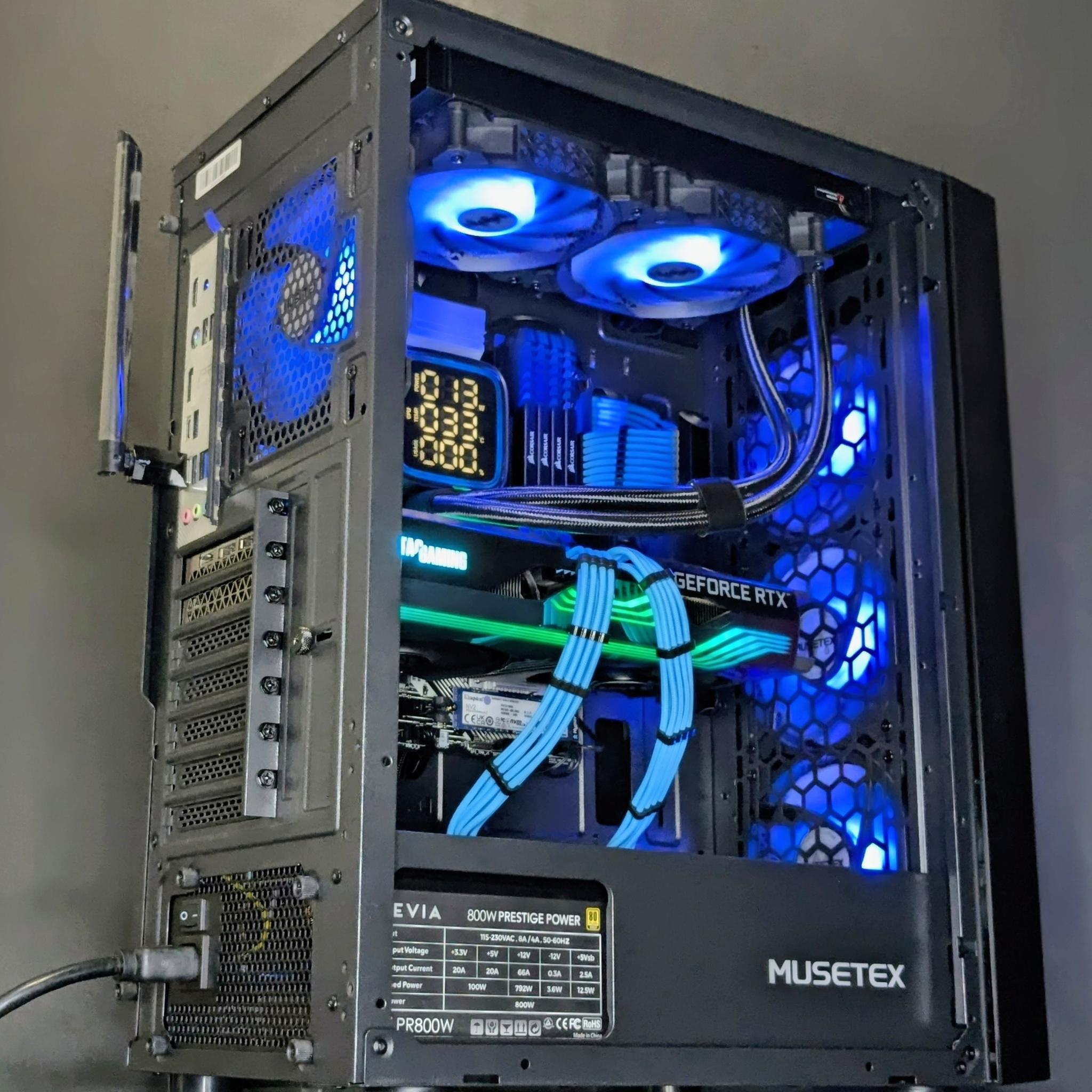 1440p Beast💙🔥RTX 3070💙I5-12600@4.9GHz🔵32GB Vengeance RAM🔵1TB NVMe/PCIE Gen 4.0🔵Windows 11 Pro