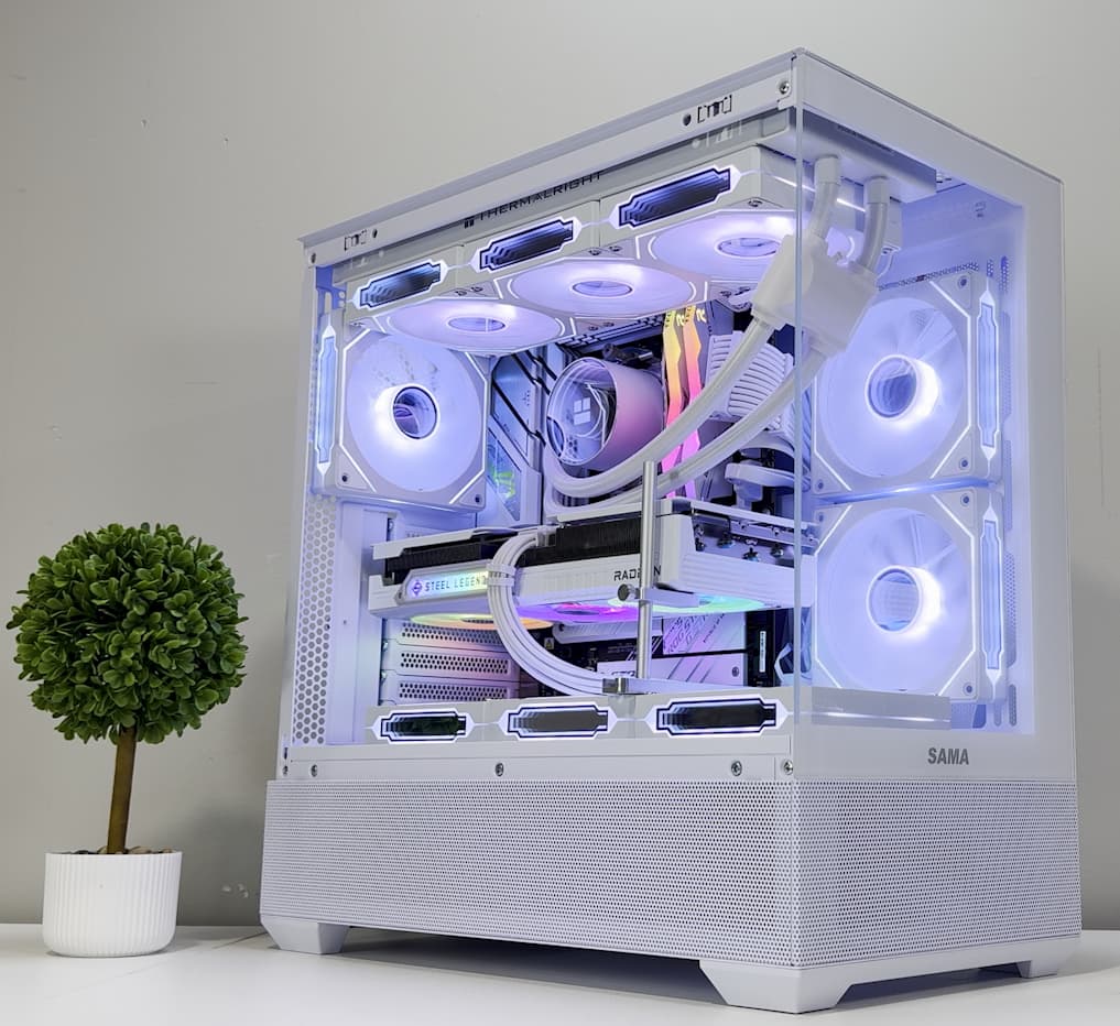 RX 9060XT 16GB | Ryzen 7500F | 32GB DDR5 | 1TB SSD | 800W Gold PSU | ARGB Fans | Windows 11