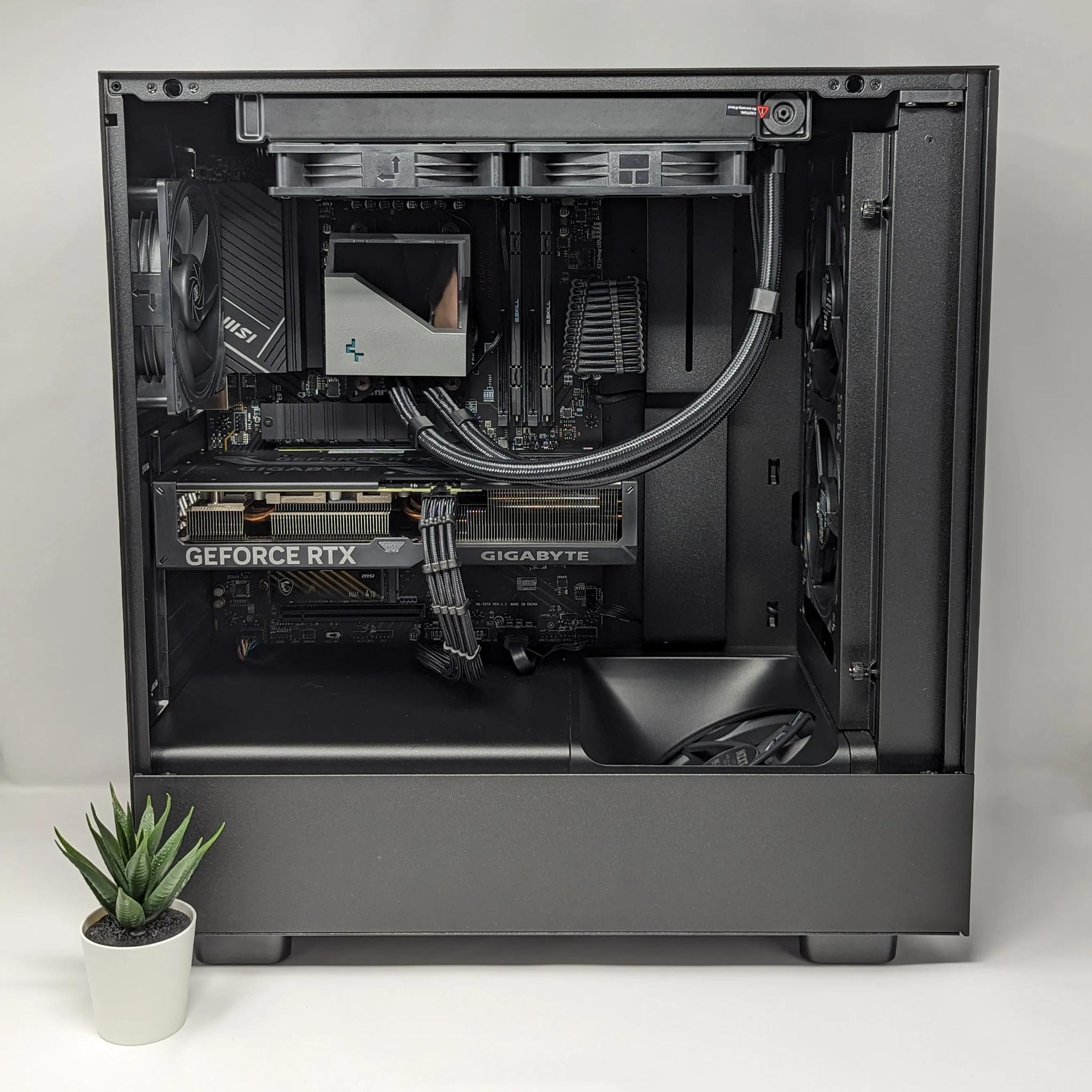 Elegant Flow | Nvidia RTX 4070 | Ryzen 7 7700X | 32gb RAM | Samsung 990 Pro 1TB Gen 4 NVMe SSD