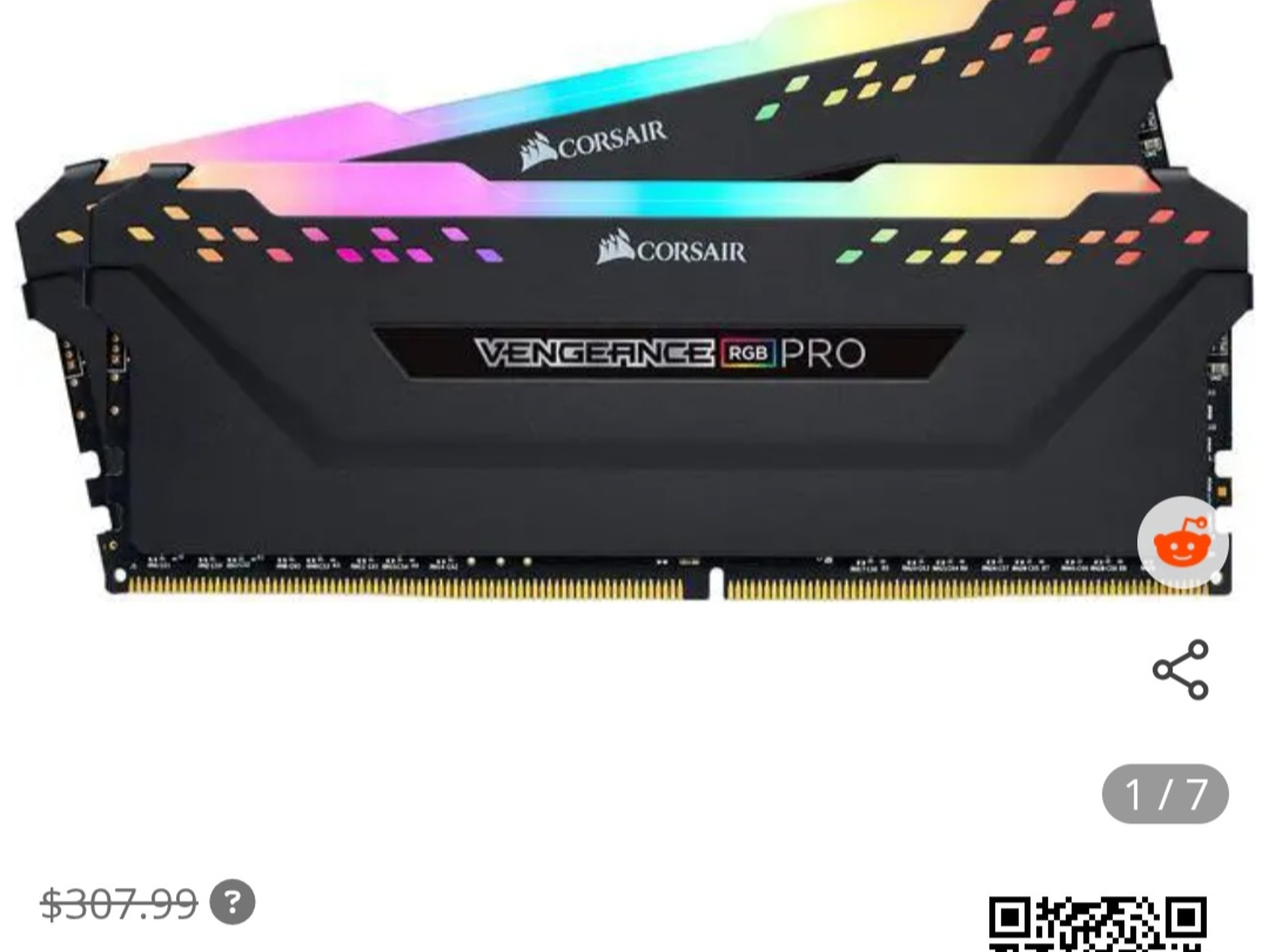 Corsair  32GB DDr4 kit
