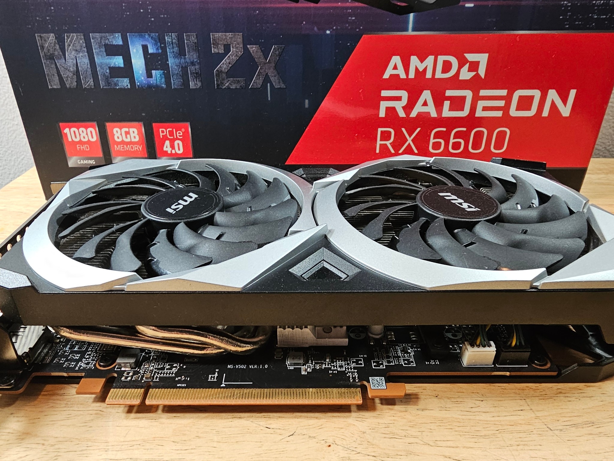 MSI Radeon RX 6600 MECH 2X 8G