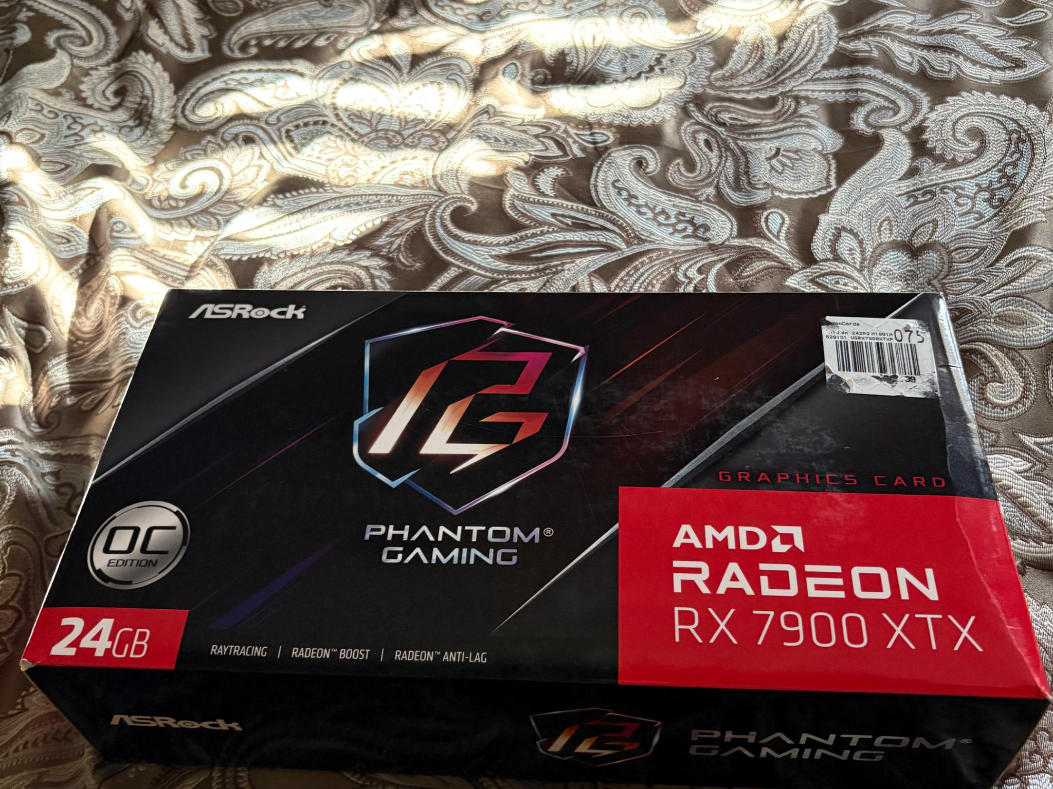 Asrock Phantom Gaming 7900 xtx