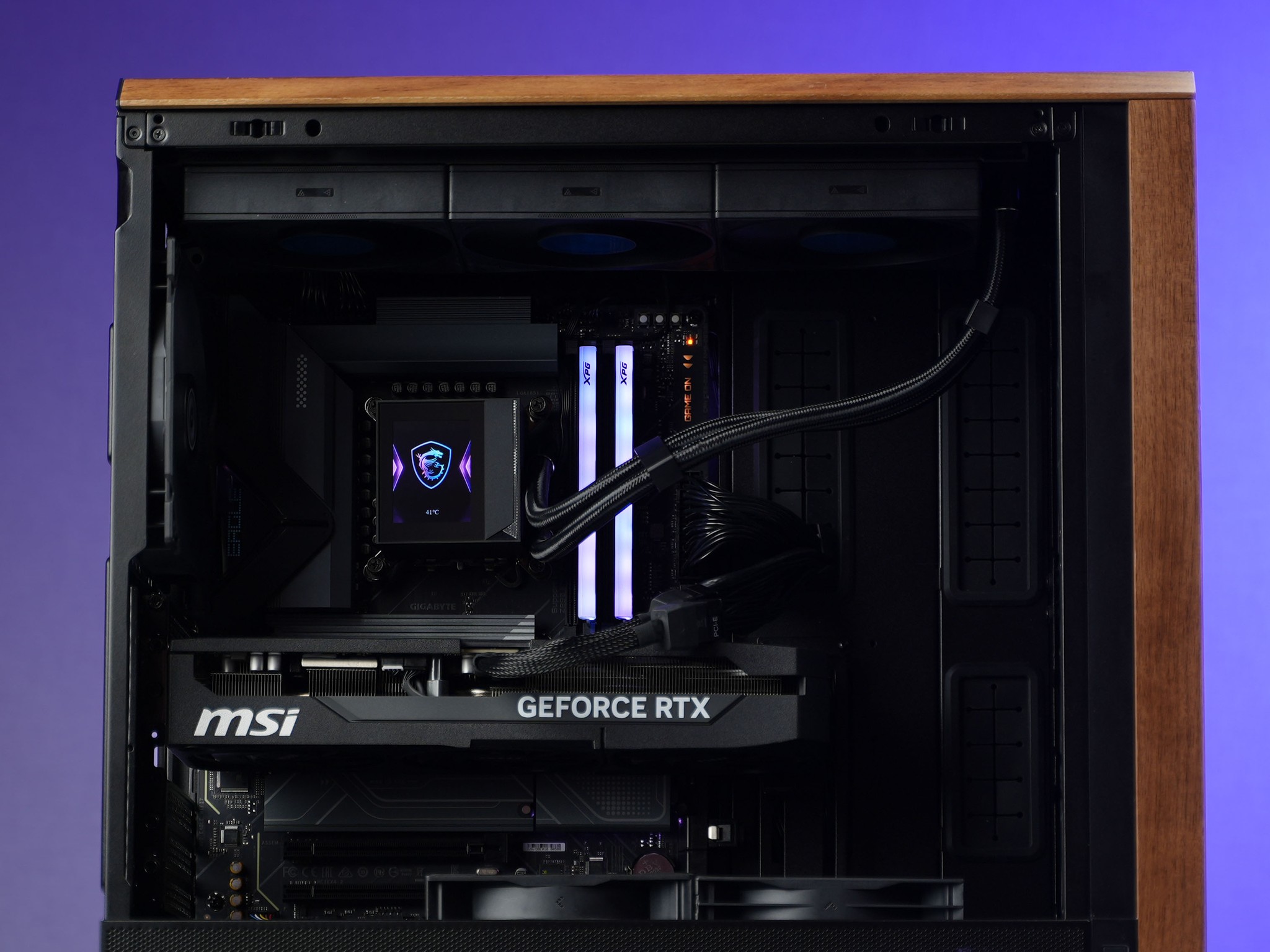 \ RF-01 / RTX 5070 Ti Intel Core Ultra 7 265F 32GB 2TB Windows 11 Workstation Gaming PC