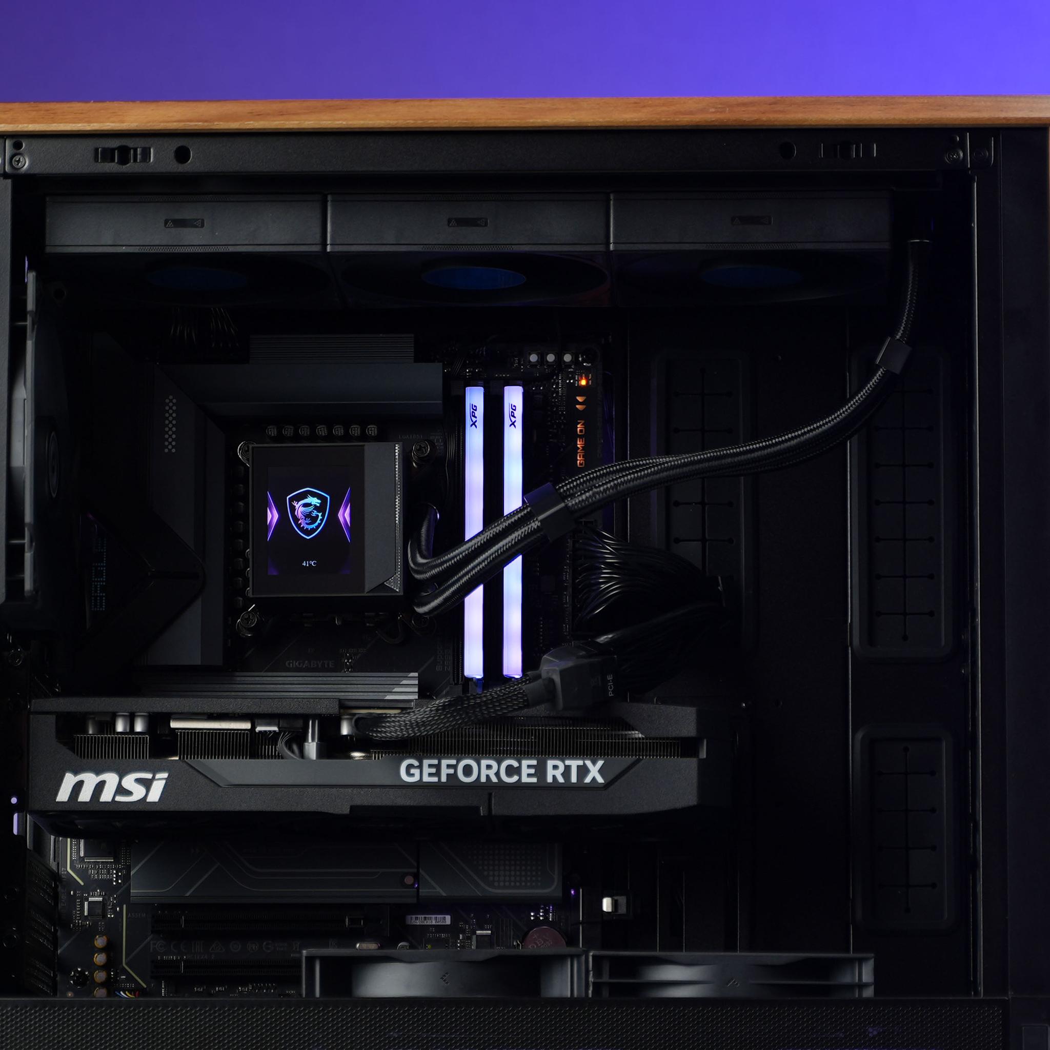 \ RF-01 / RTX 5070 Ti Intel Core Ultra 7 265F 32GB 2TB Windows 11 Workstation Gaming PC