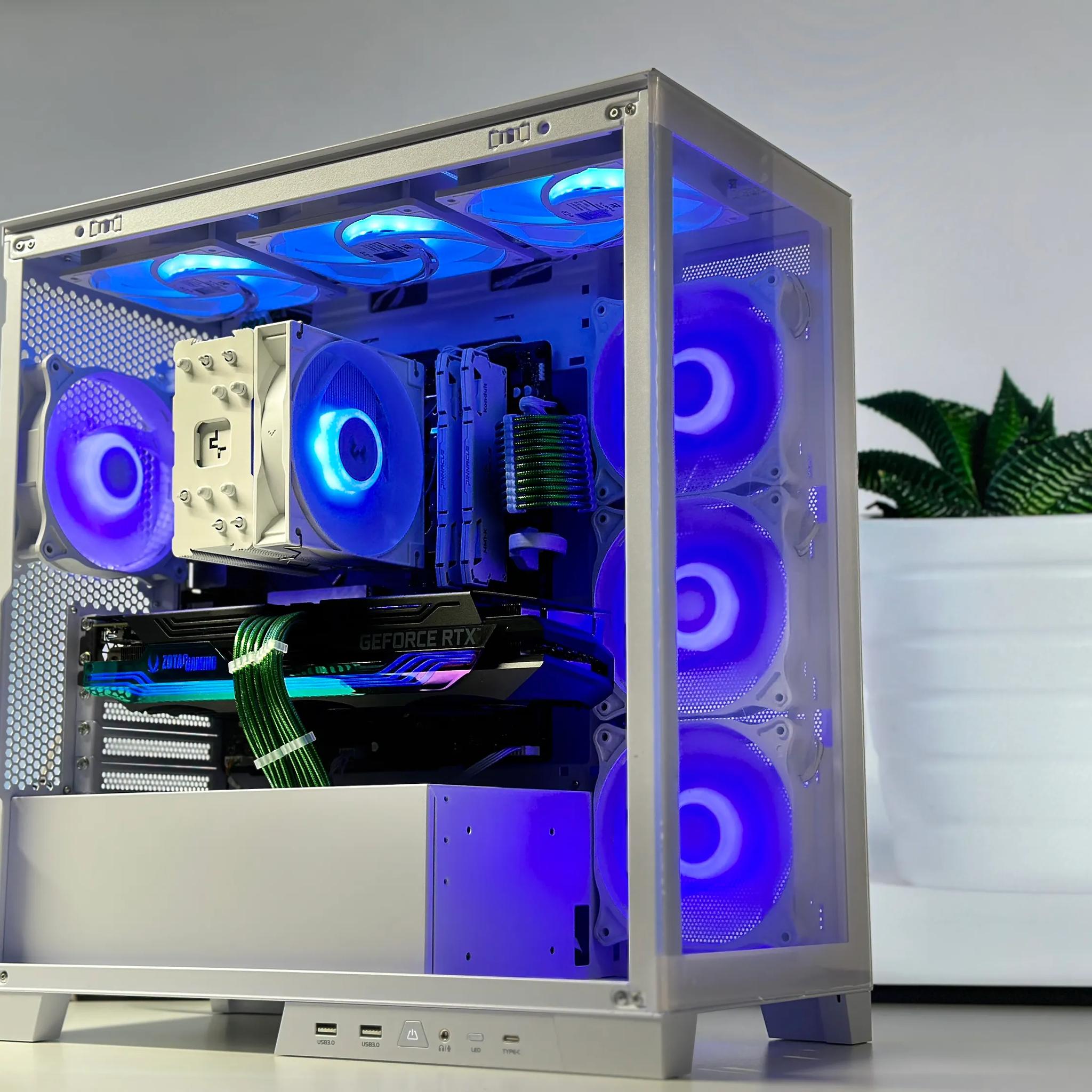 🖤💚❔The Riddler- Nvidia RTX 3070 Ti-AMD Ryzen 7 5700G 8-Core-32GB DDR4-1TB NVME