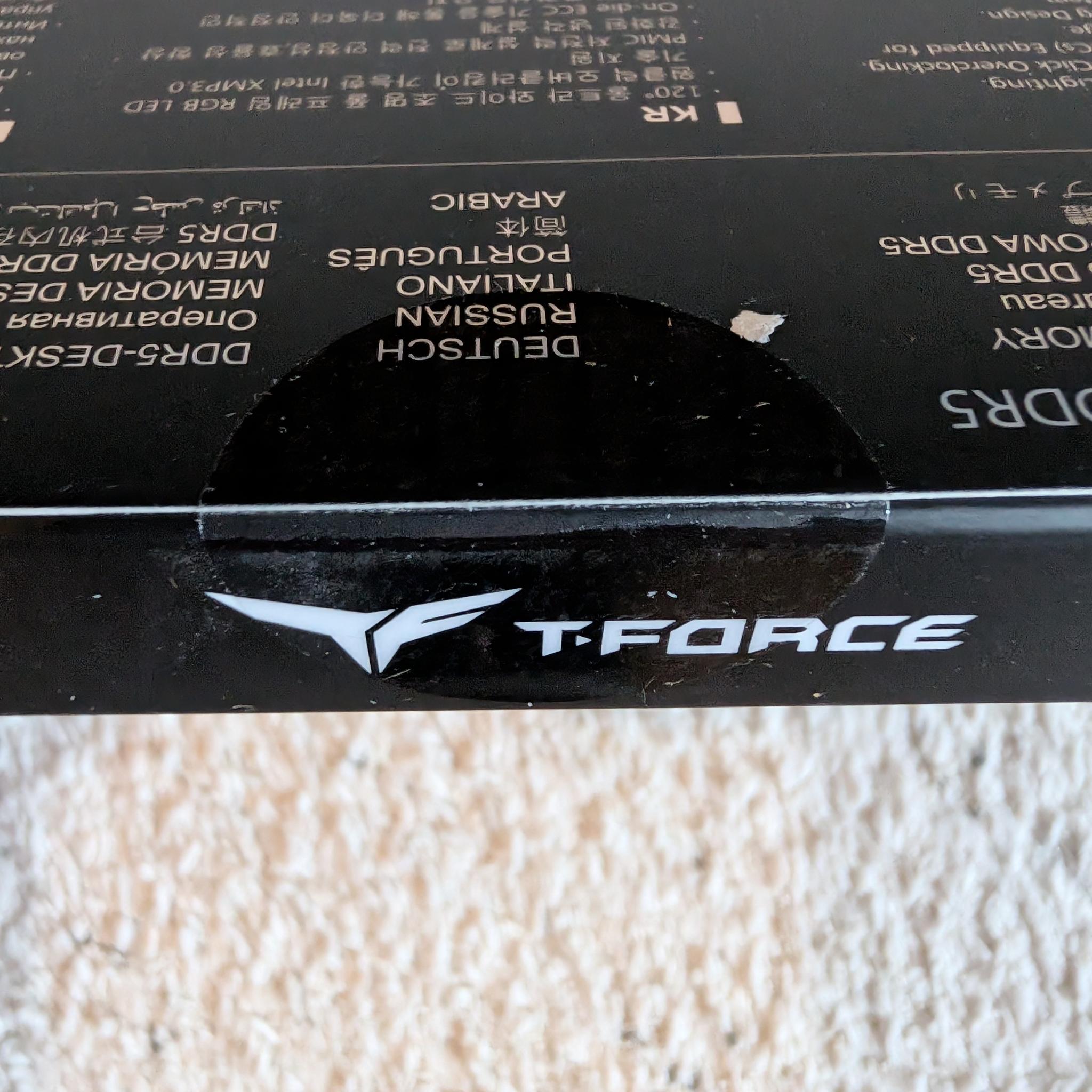 BNIB Team Group T-Force RGB 16GB (2 x 8GB) DDR5 Memory