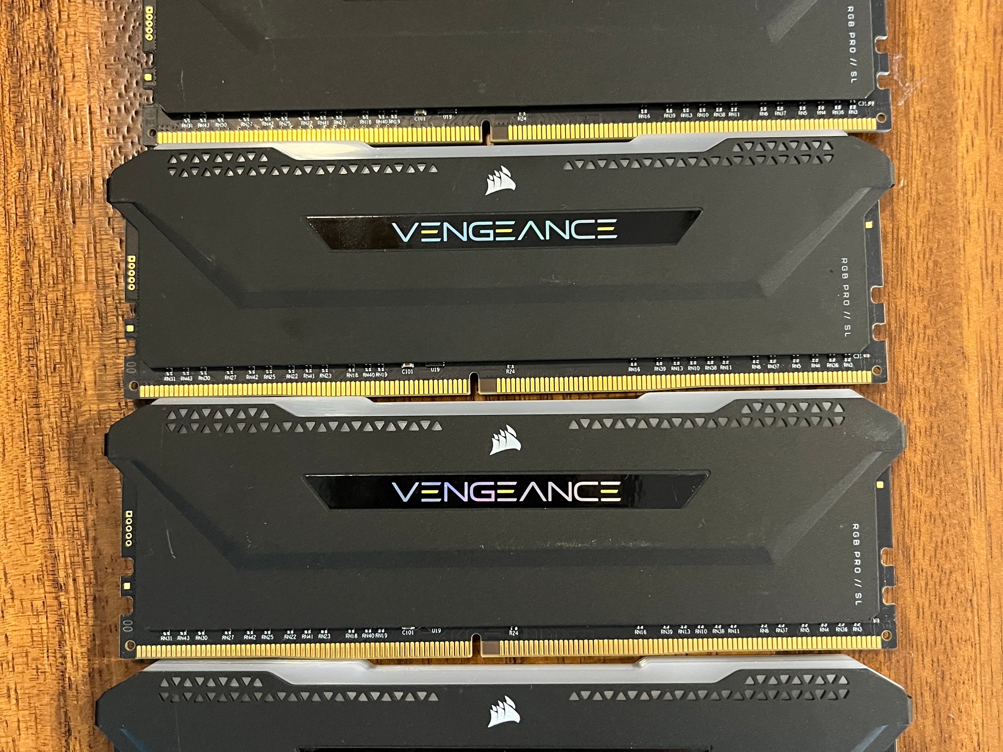 Corsair Vengeance RGB Pro SL 32GB (4 x 8GB) PC4-25600 (DDR4-3200) Memory