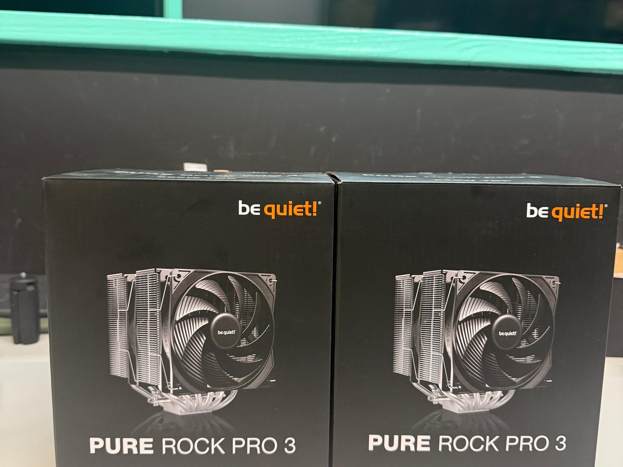2 X be quiet! Pure Rock Pro 3 Tower Coolers