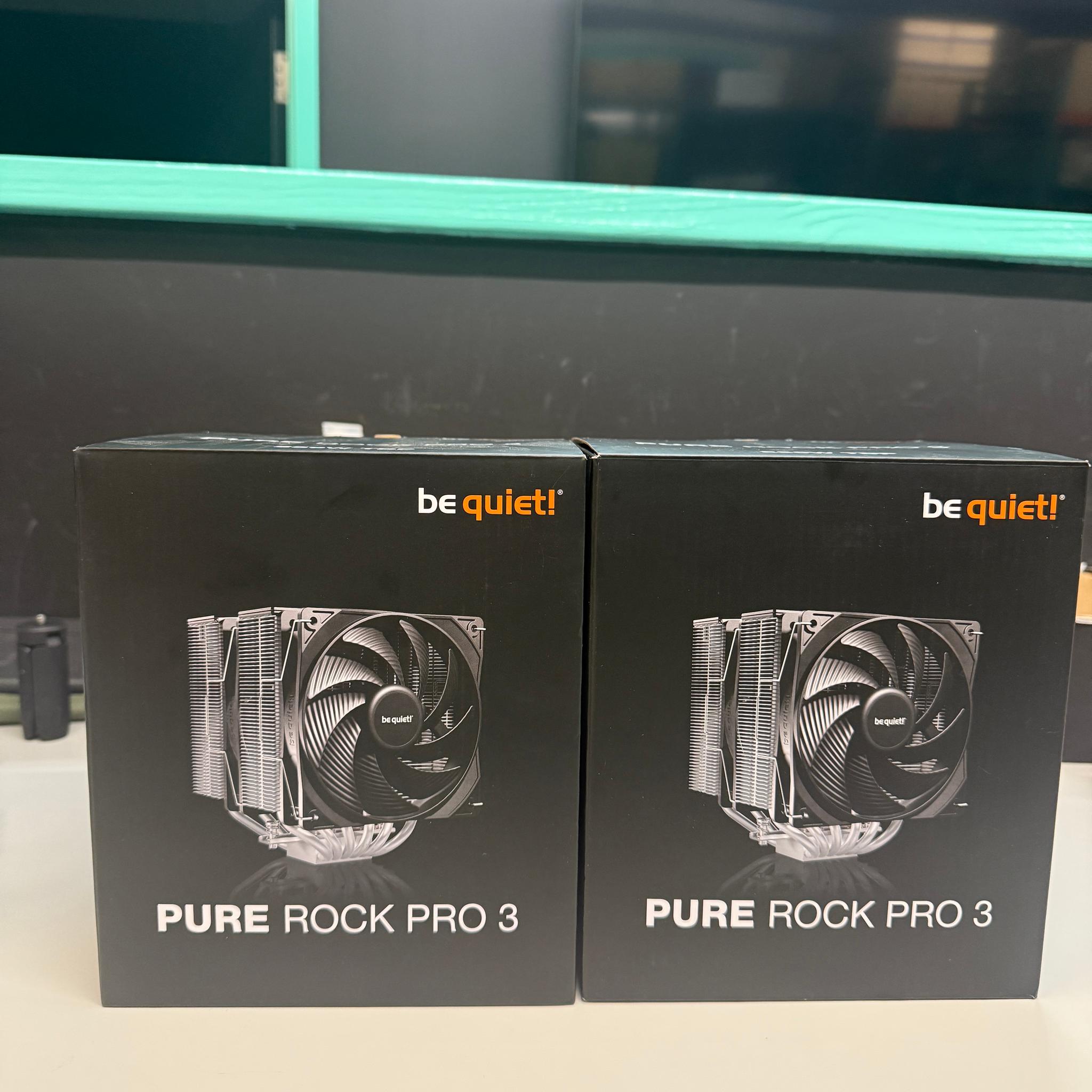 2 X be quiet! Pure Rock Pro 3 Tower Coolers