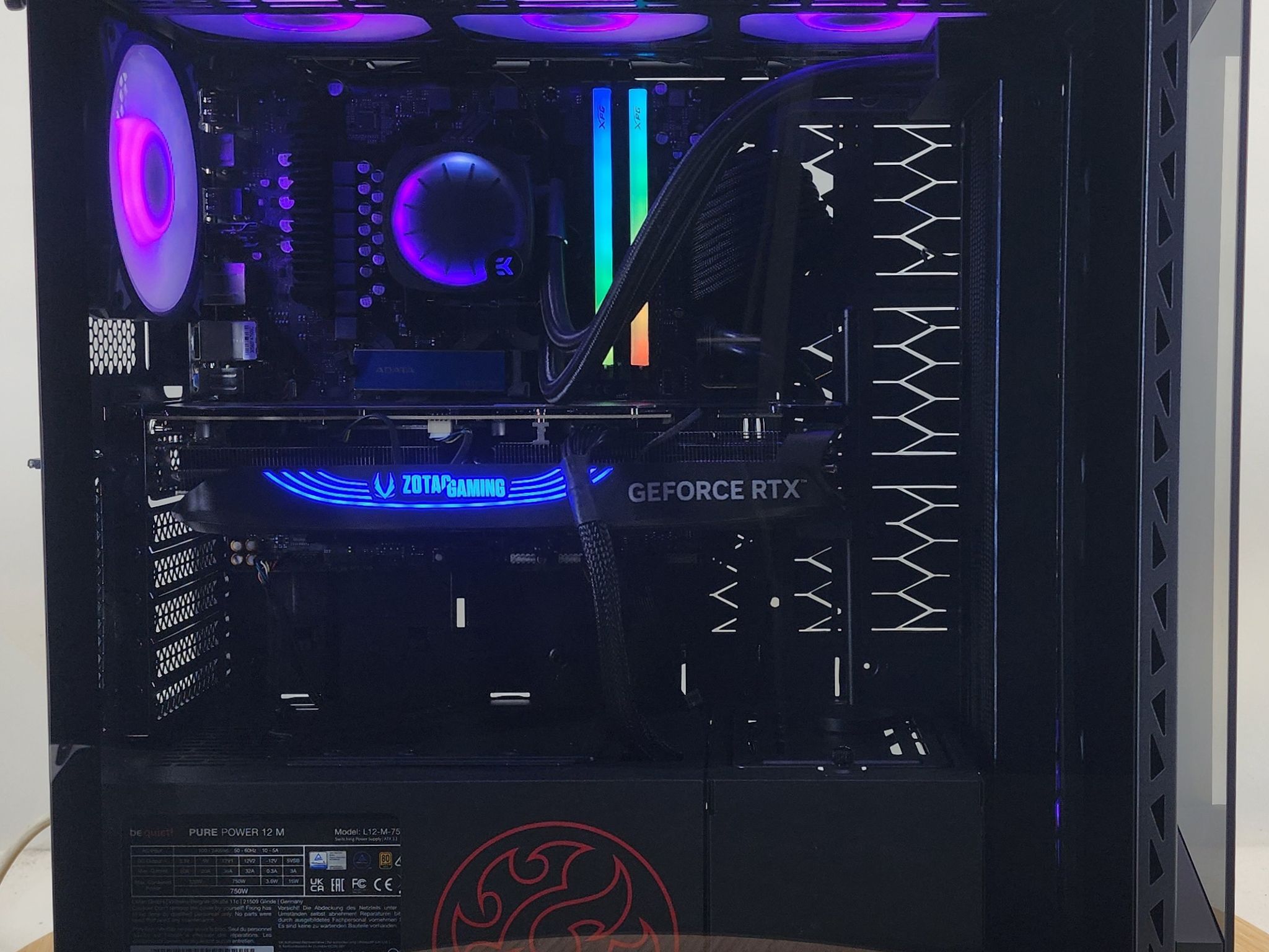 Gaming PC Ryzen 7 7800X3D 32GB RAM 1TB SSD RTX 4080 SUPER 16GB Win11 Computer