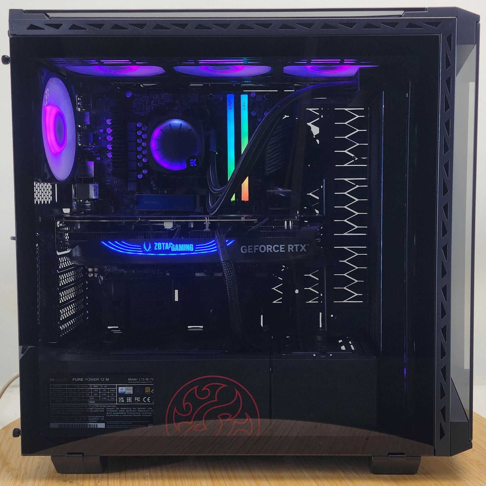 Gaming PC Ryzen 7 7800X3D 32GB RAM 1TB SSD RTX 4080 SUPER 16GB Win11 Computer