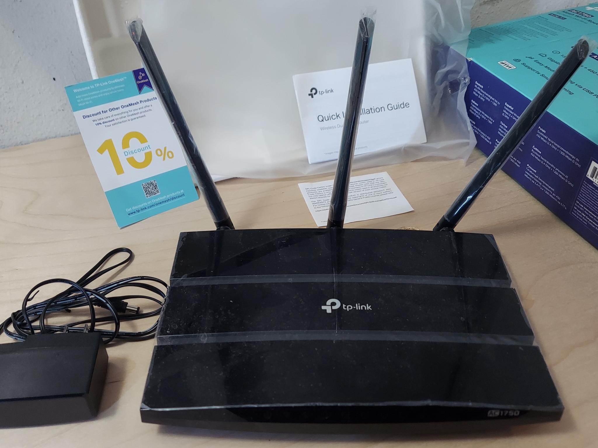 TP-Link Archer AC1750 WiFi Router - Dualband Gigabit