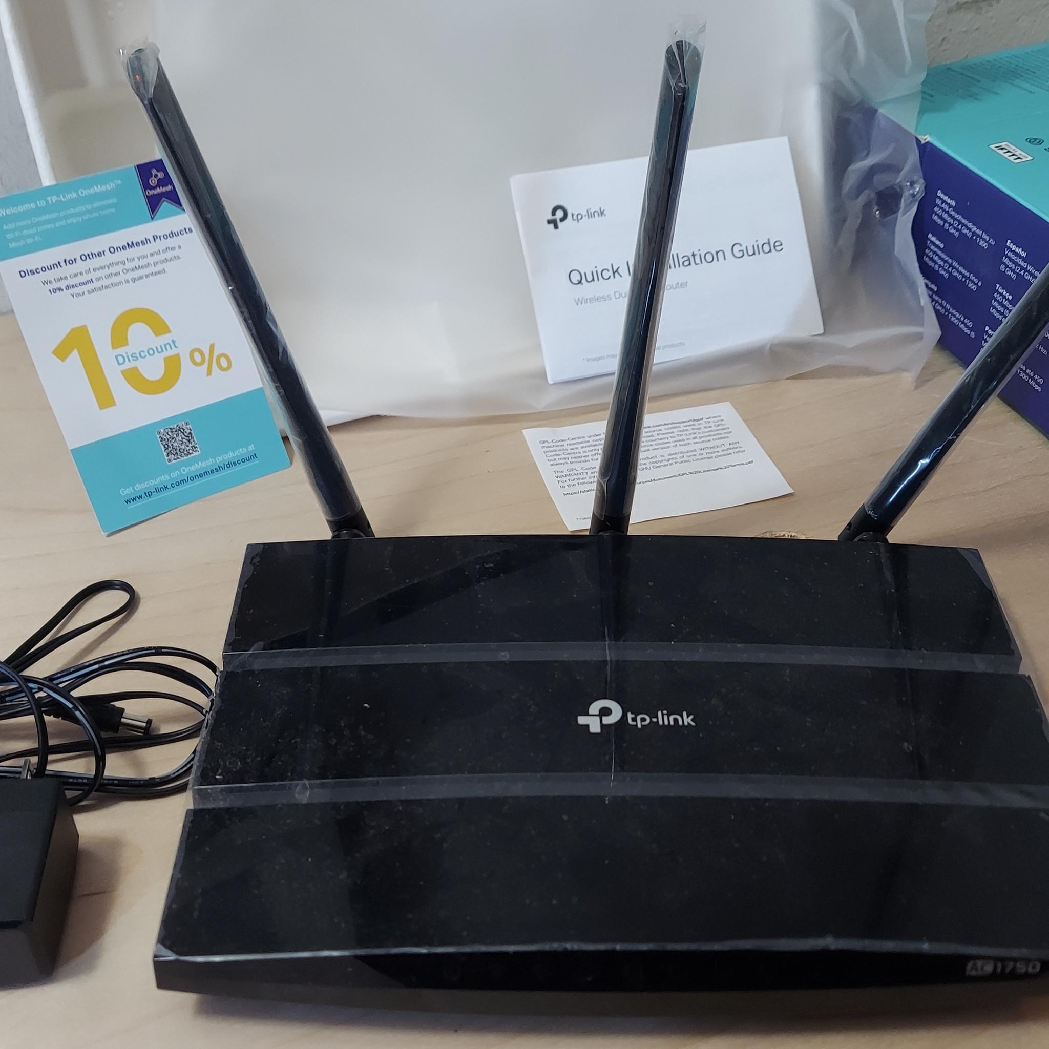 TP-Link Archer AC1750 WiFi Router - Dualband Gigabit