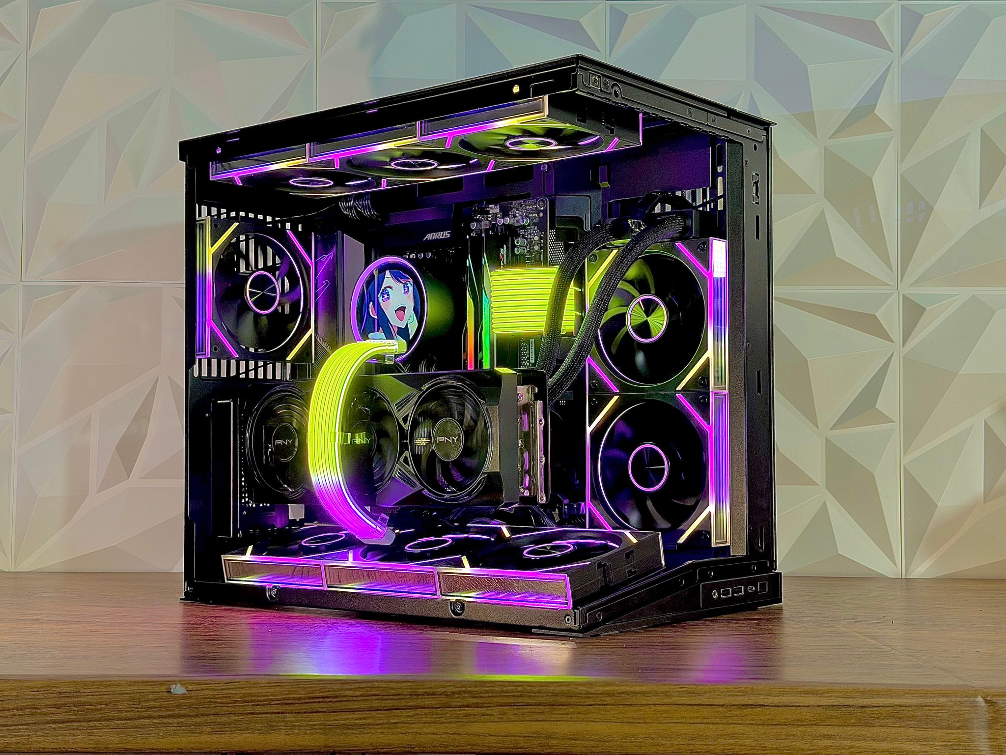 🌑✨RTX 5070 Ti | 9800x3d| 32GB RGB DDR5 | 2TB NVMe | Windows 11 Pro🌑✨"ECLIPSE PRISM” Gaming PC