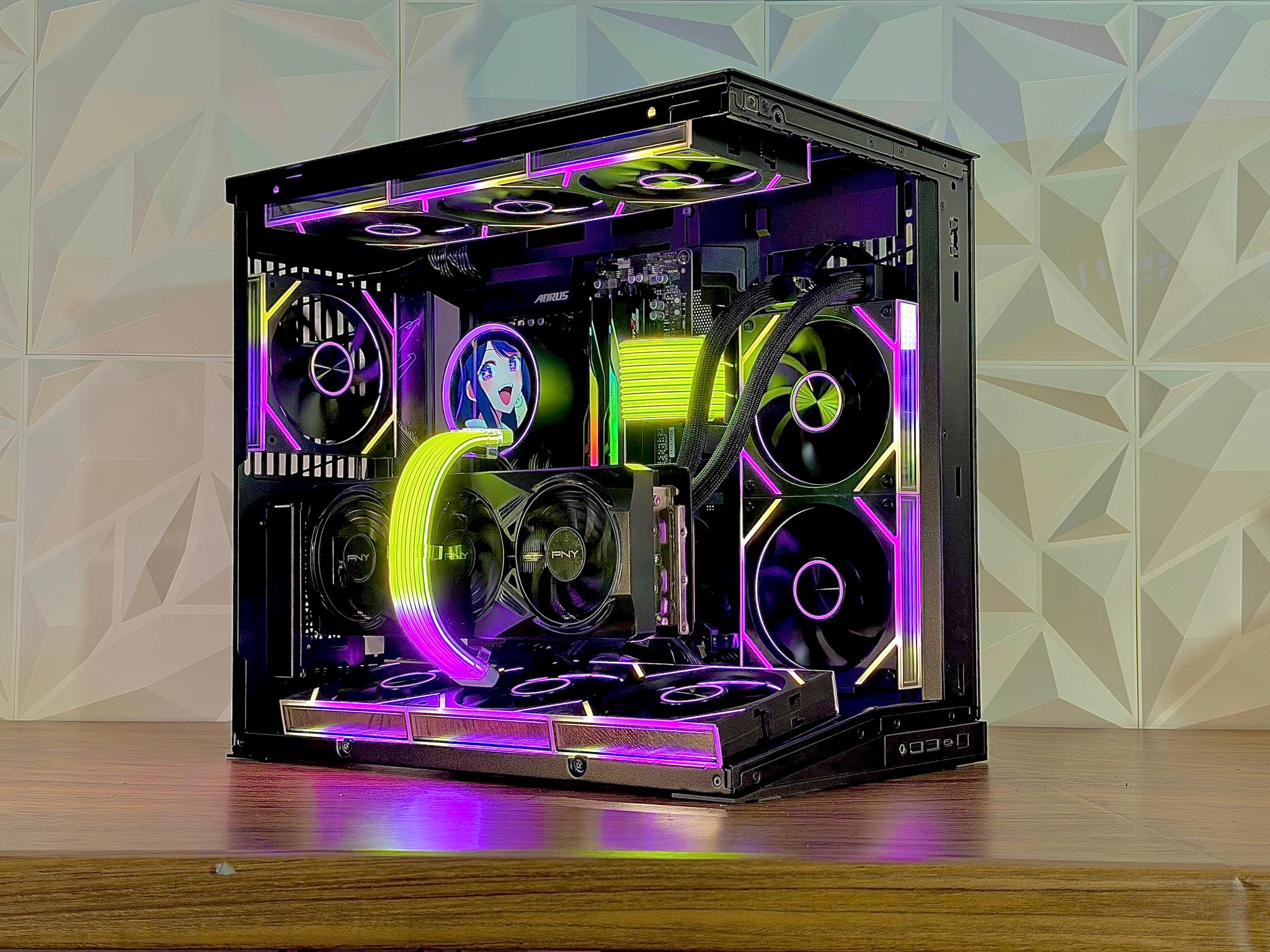 🌑✨RTX 5070 Ti | 9800x3d| 32GB RGB DDR5 | 2TB NVMe | Windows 11 Pro🌑✨"ECLIPSE PRISM” Gaming PC