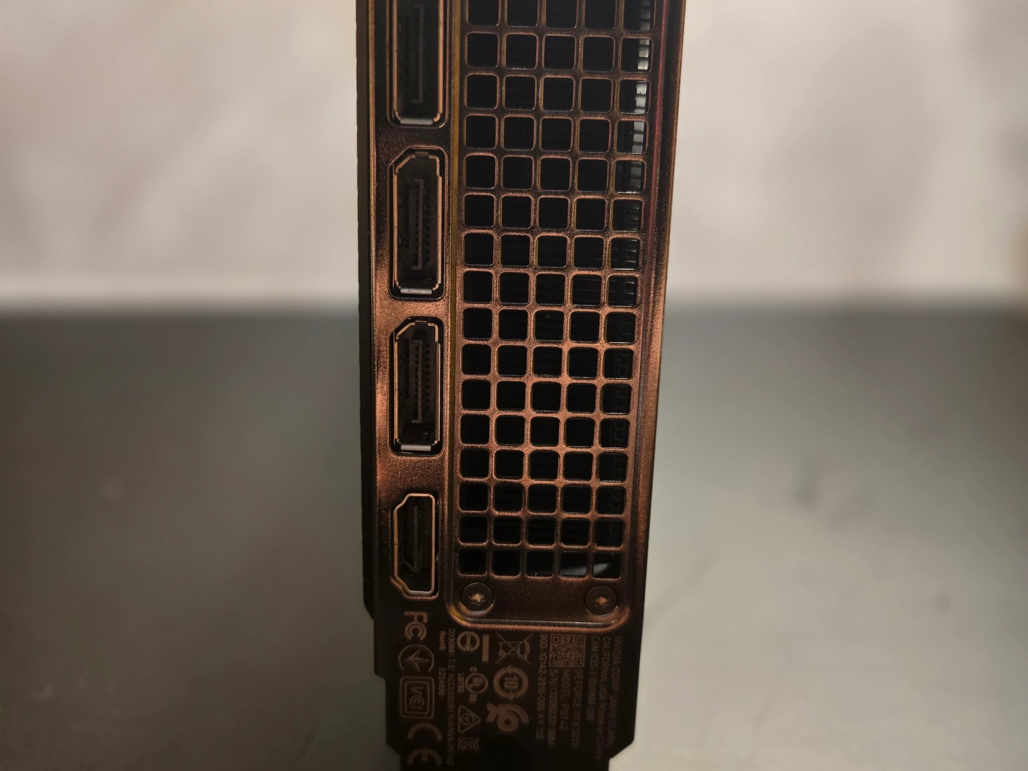 NVidia Founders Edition RTX 3070 8GB