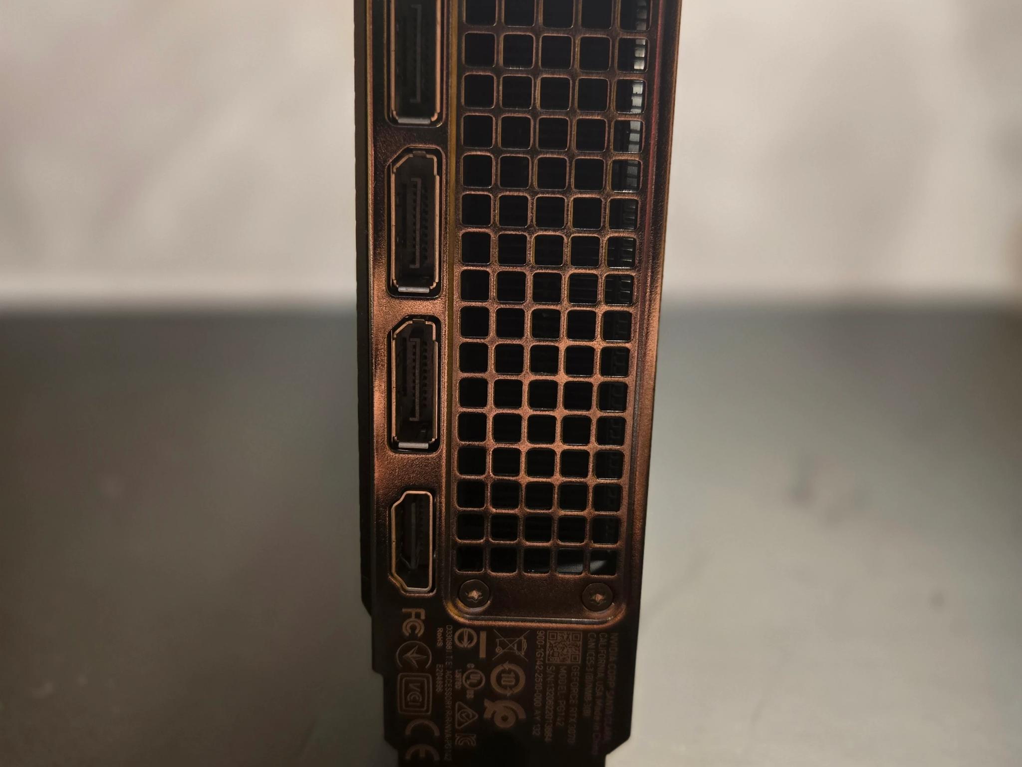 NVidia Founders Edition RTX 3070 8GB