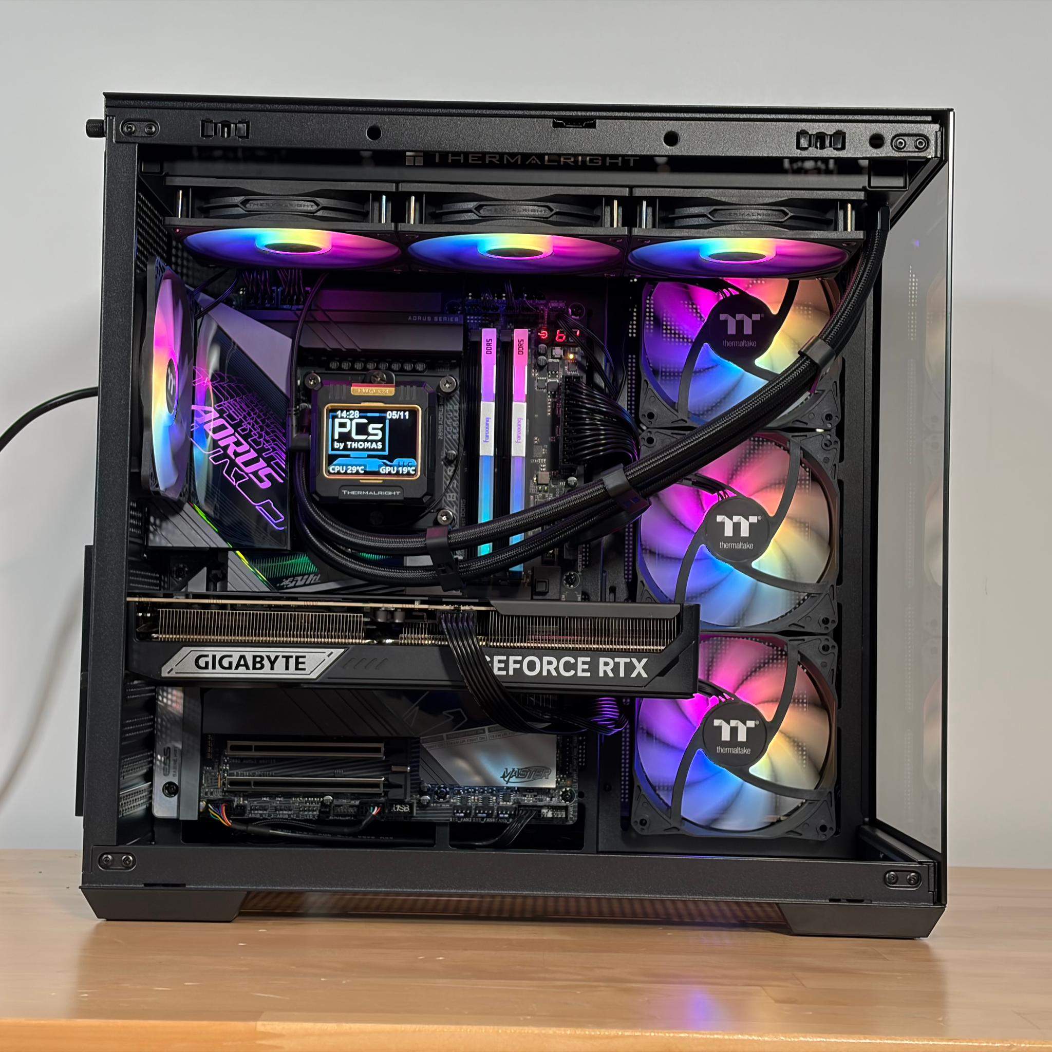 RTX 5080 Intel Core Ultra 7 270k Plus 48gb DDR5 Gaming PC