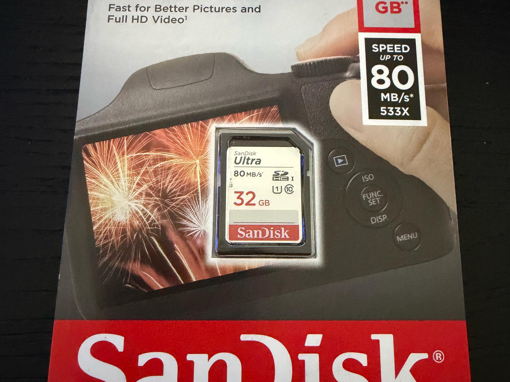 SanDisk Ultra SDHC 32GB