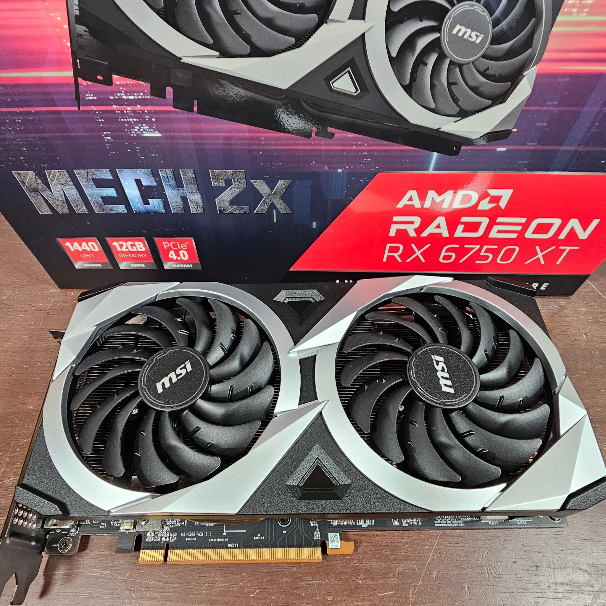 MSI MECH 2X OC Radeon RX 6750 XT