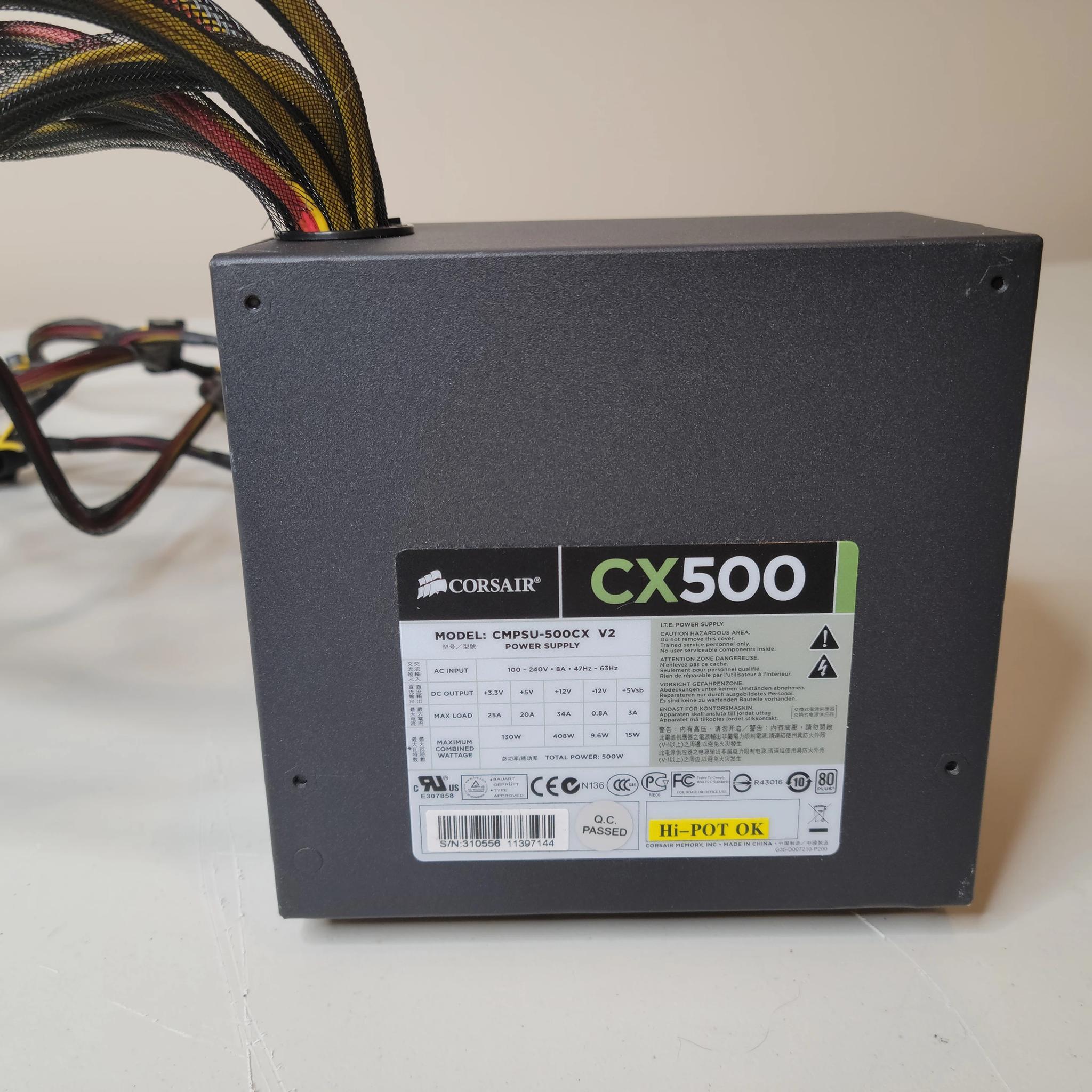 Corsair CX 500 PSU