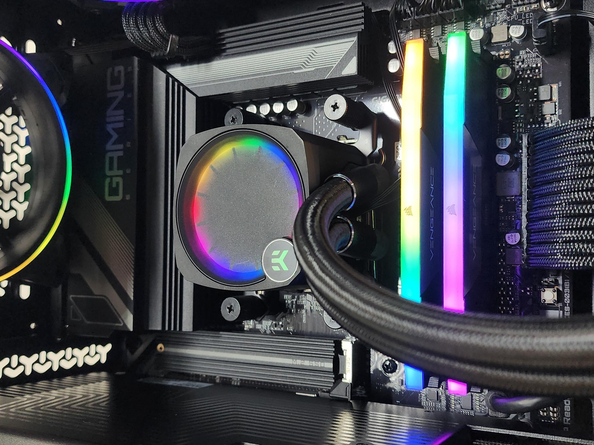 Gaming PC Ryzen 7 7800X3D 48GB RAM 2TB SSD RX 9070 XT 16GB Windows 11 Computer
