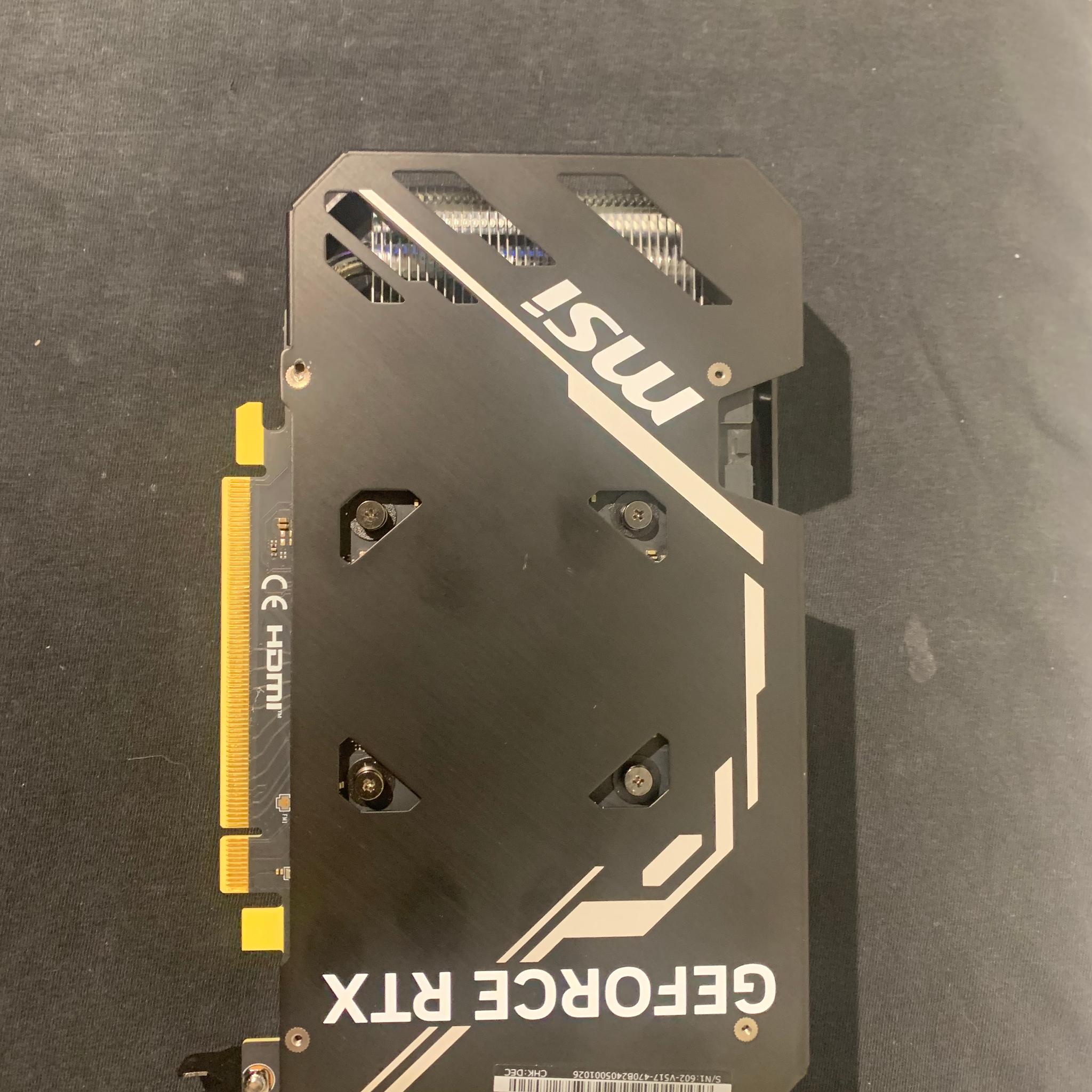 MSI RTX 4060 TI Ventus 2X
