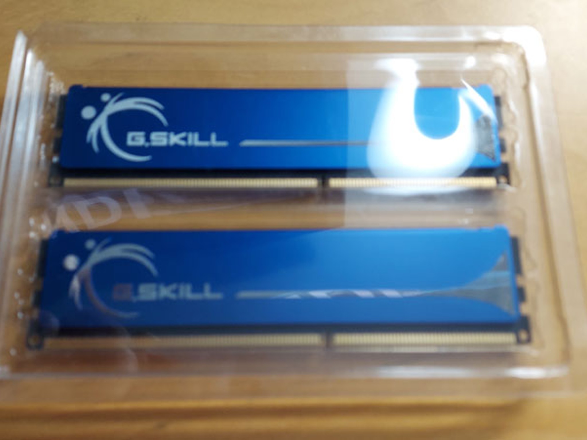 G.Skill PC3-10600 DDR3-1333 SDRAM RAM 2GB KIT [ 2x1GB ] Desktop Memory