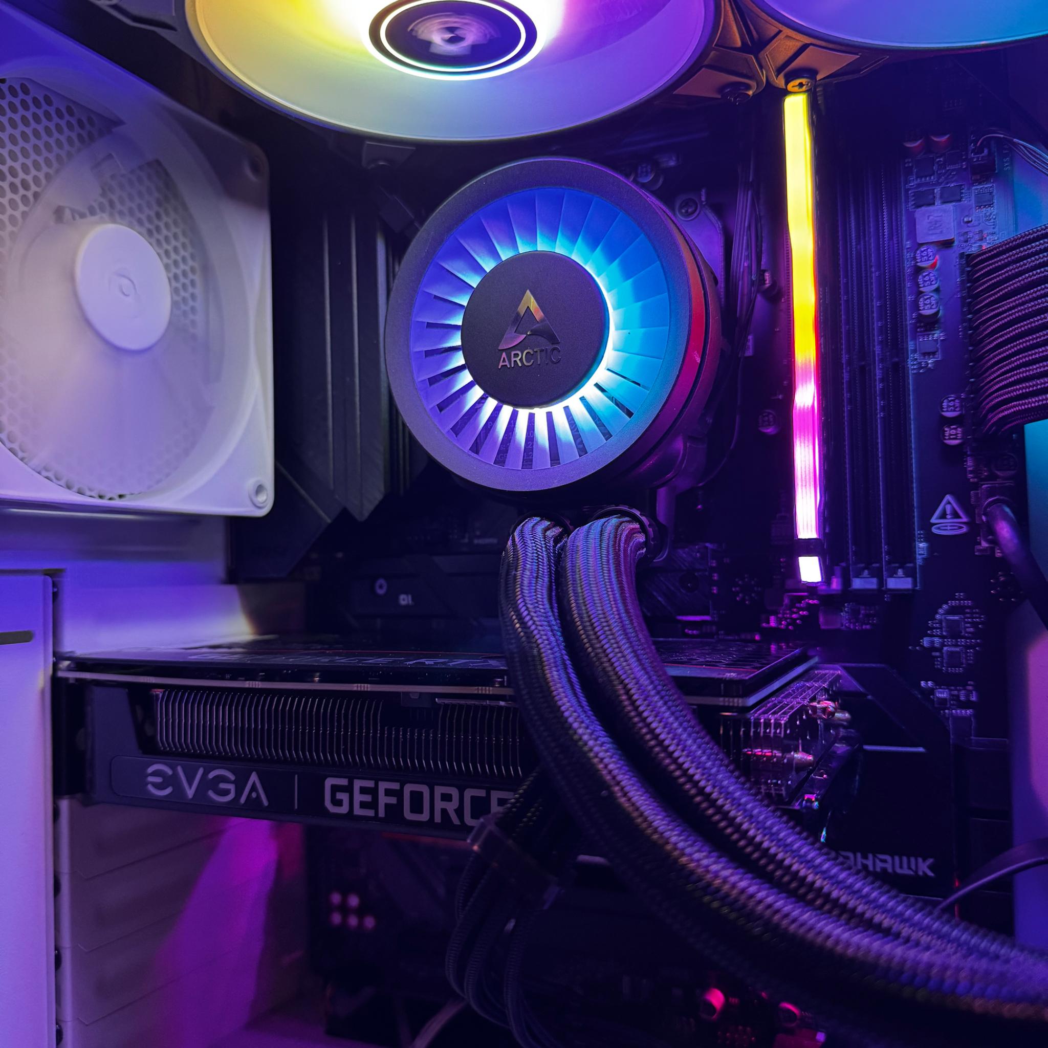 🥛OREO BEAST⚫| R7 5800X3D | NVIDIA 3060 | 1TB SSD | 32GB DDR4 | WIN 11 | BT/WIFI
