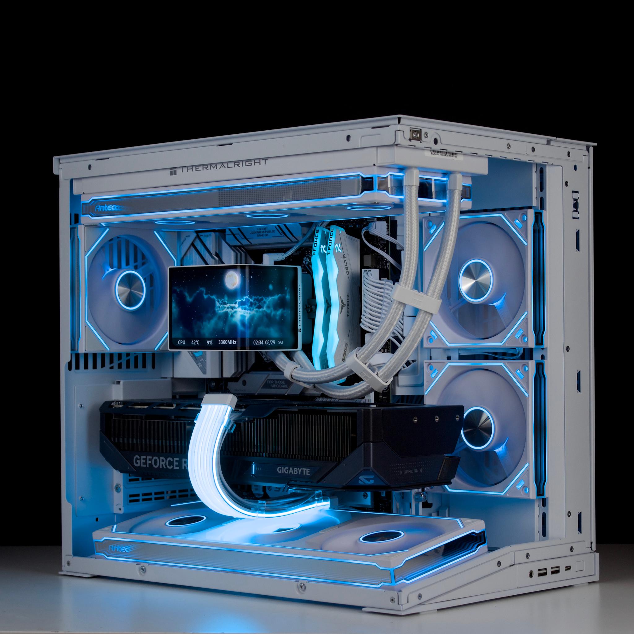 🧊⚡🗡️Polaris - 4K ULTRA PC | RTX 5080 16GB, Ryzen 9 7950X3D, 32GB RAM, 2TB SSD | LCD Display🗡️⚡🧊