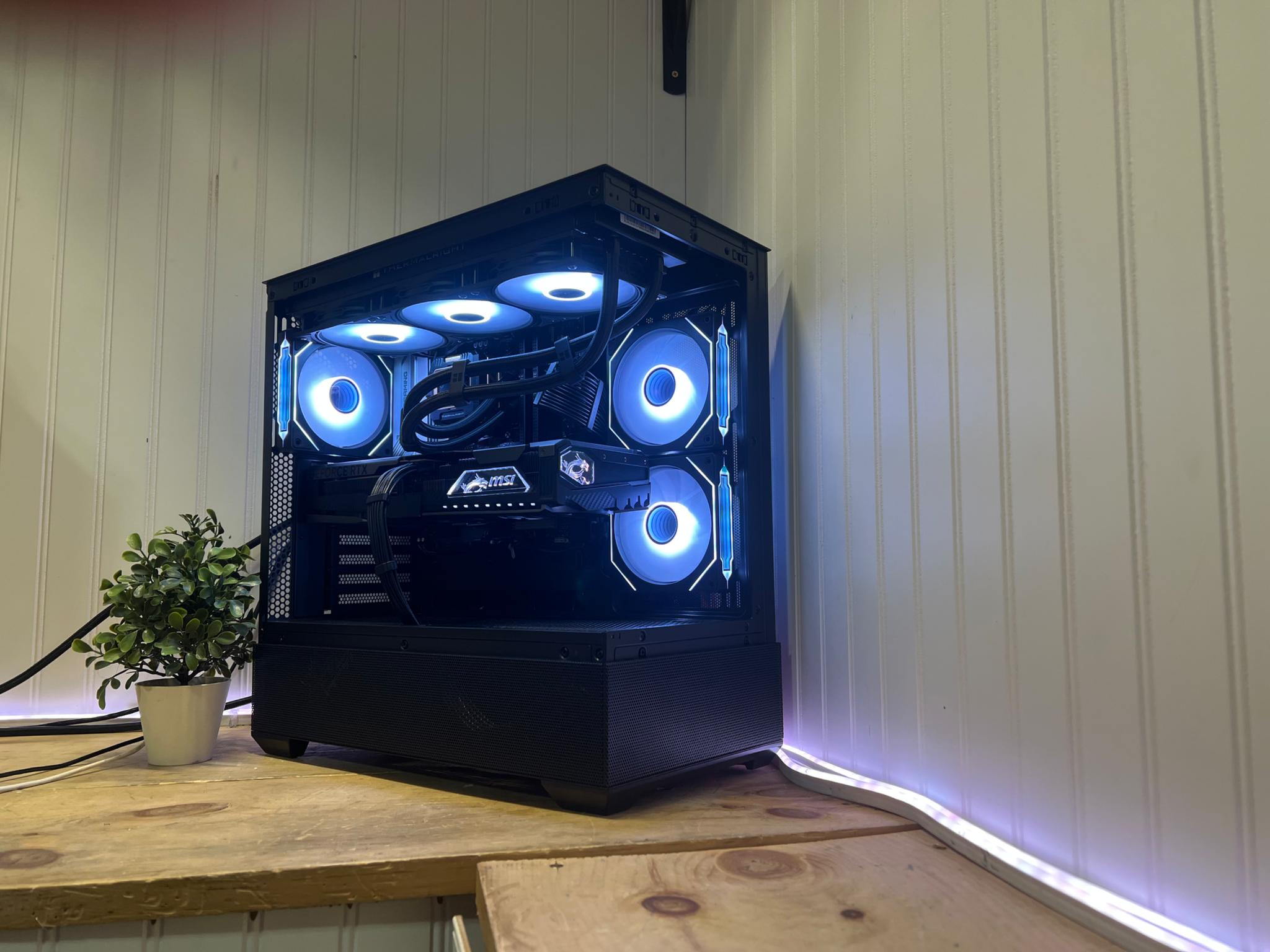 🌑DARK WEB🌑 7600x/32g ddr5/2tb Nvme/5070/850w A Tier Psu