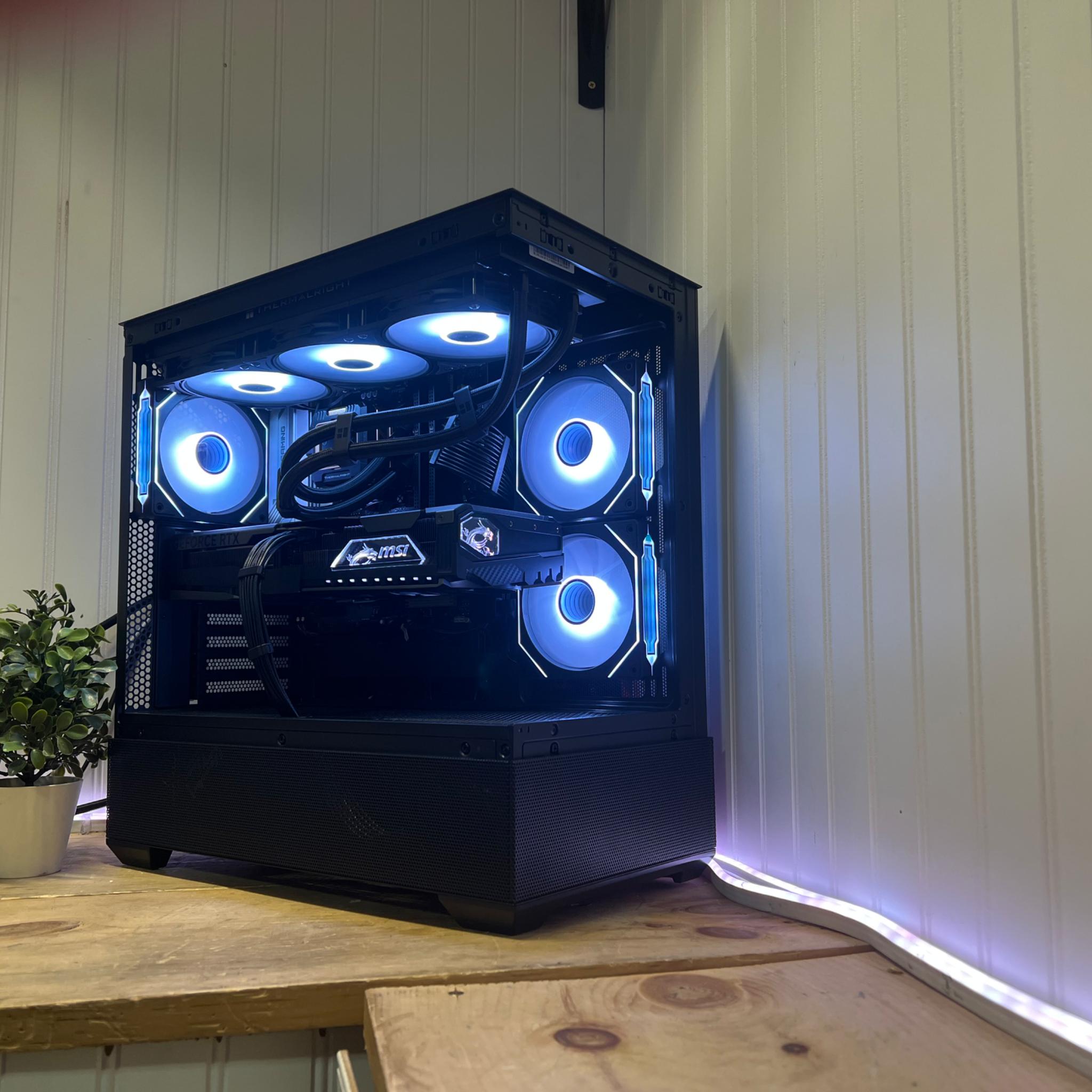 🌑DARK WEB🌑 7600x/32g ddr5/2tb Nvme/5070/850w A Tier Psu