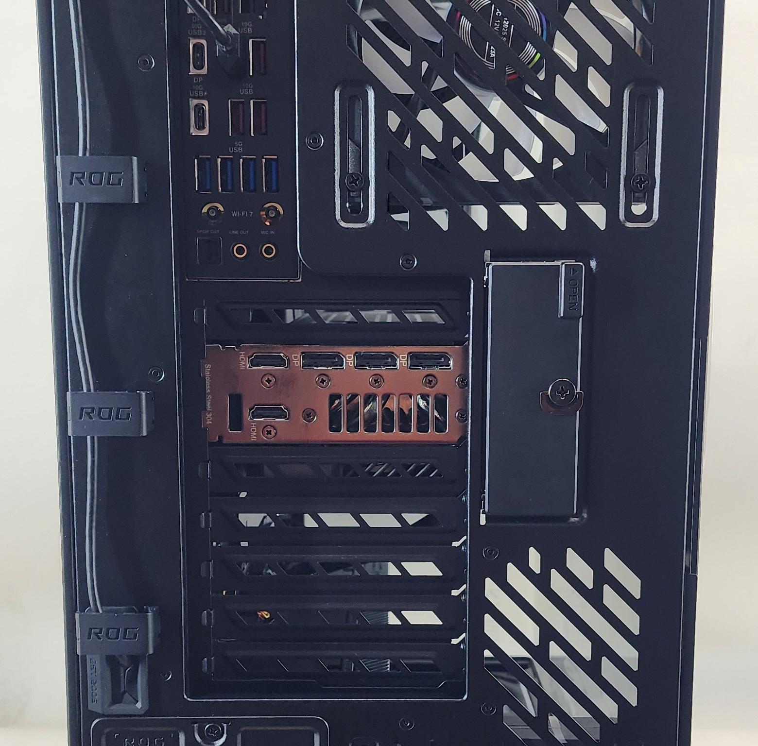 Gaming PC Ryzen 7 9800X3D 32GB RAM 2TB SSD RTX 5080 16GB Windows 11 Computer