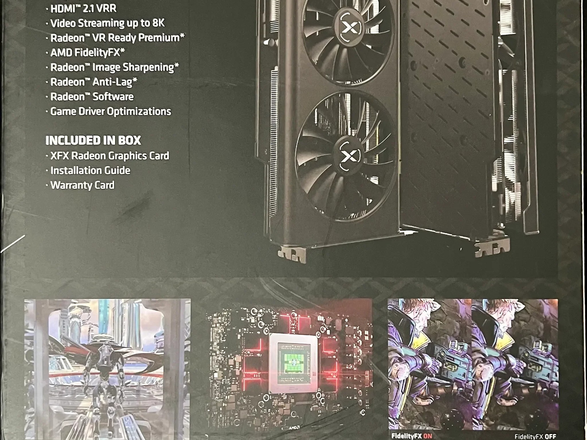 SUPER CLEAN XFX SWFT 319 RX 6800