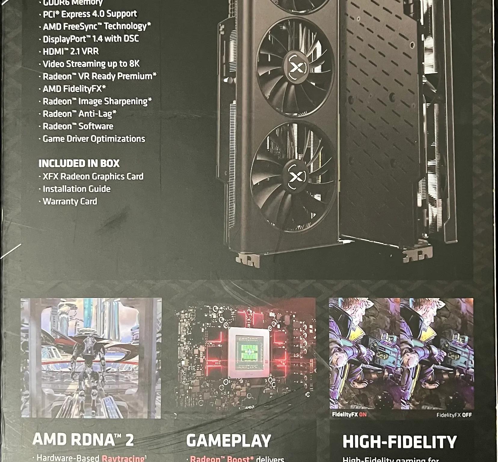 SUPER CLEAN XFX SWFT 319 RX 6800