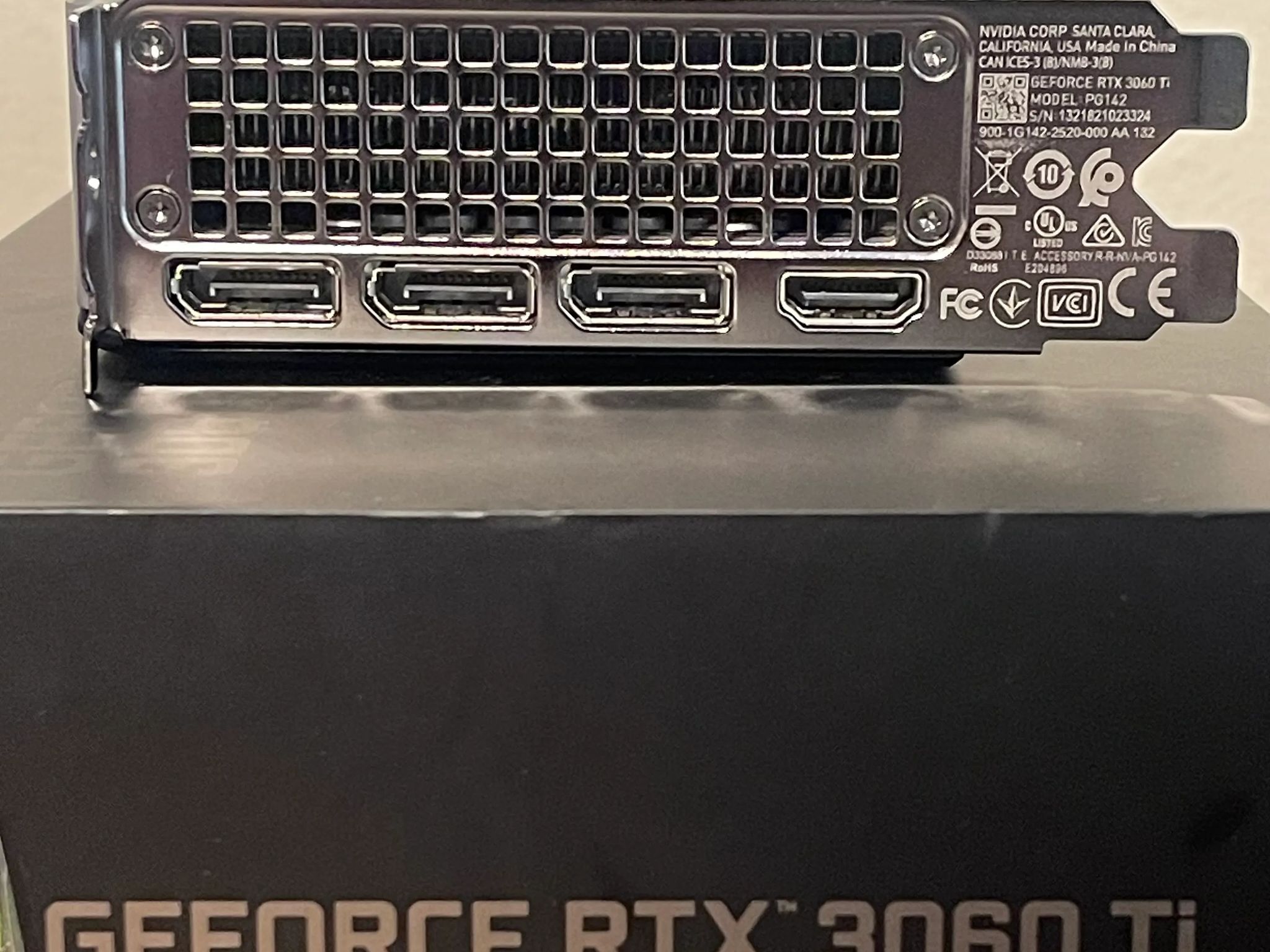 NVIDIA GeForce RTX 3060 Ti Founders Edition 8GB GDDR6
