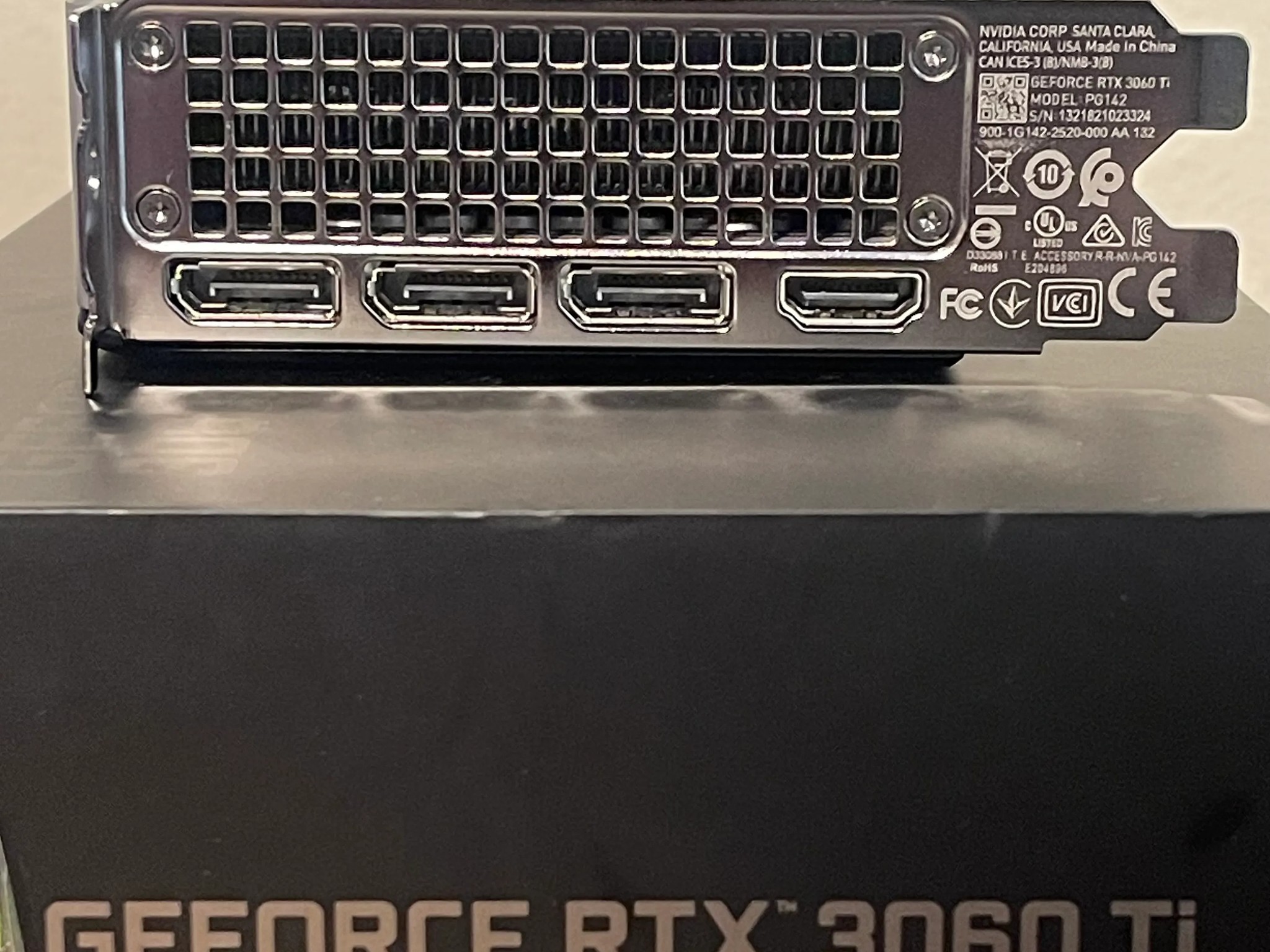 NVIDIA GeForce RTX 3060 Ti Founders Edition 8GB GDDR6