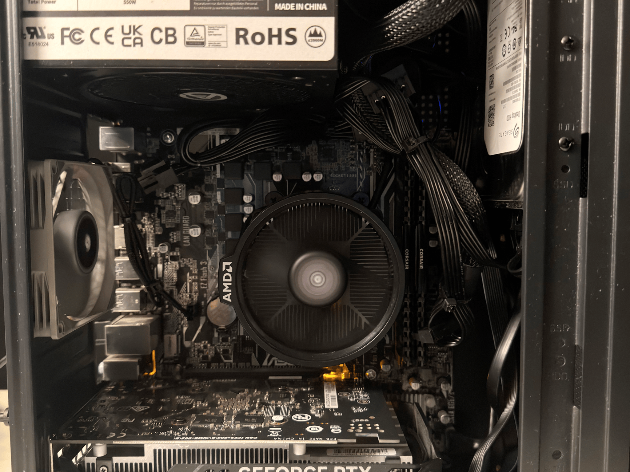 🎮 Budget Esports Gaming PC | RTX 3050 | Ryzen 5 | 16GB RAM | SSD + HDD | Ready to Play