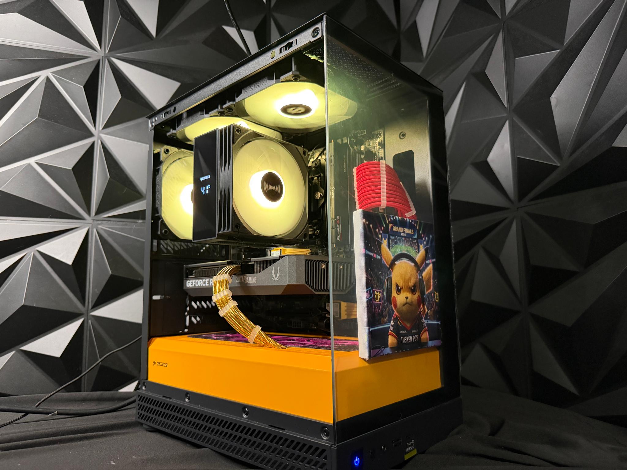 ⚡🐭 PIKA PC 🐭⚡Ryzen 5 7500X3D | RTX 5060Ti| 32 GB DDR5| 1.25 TB NVMe| 650W PSU