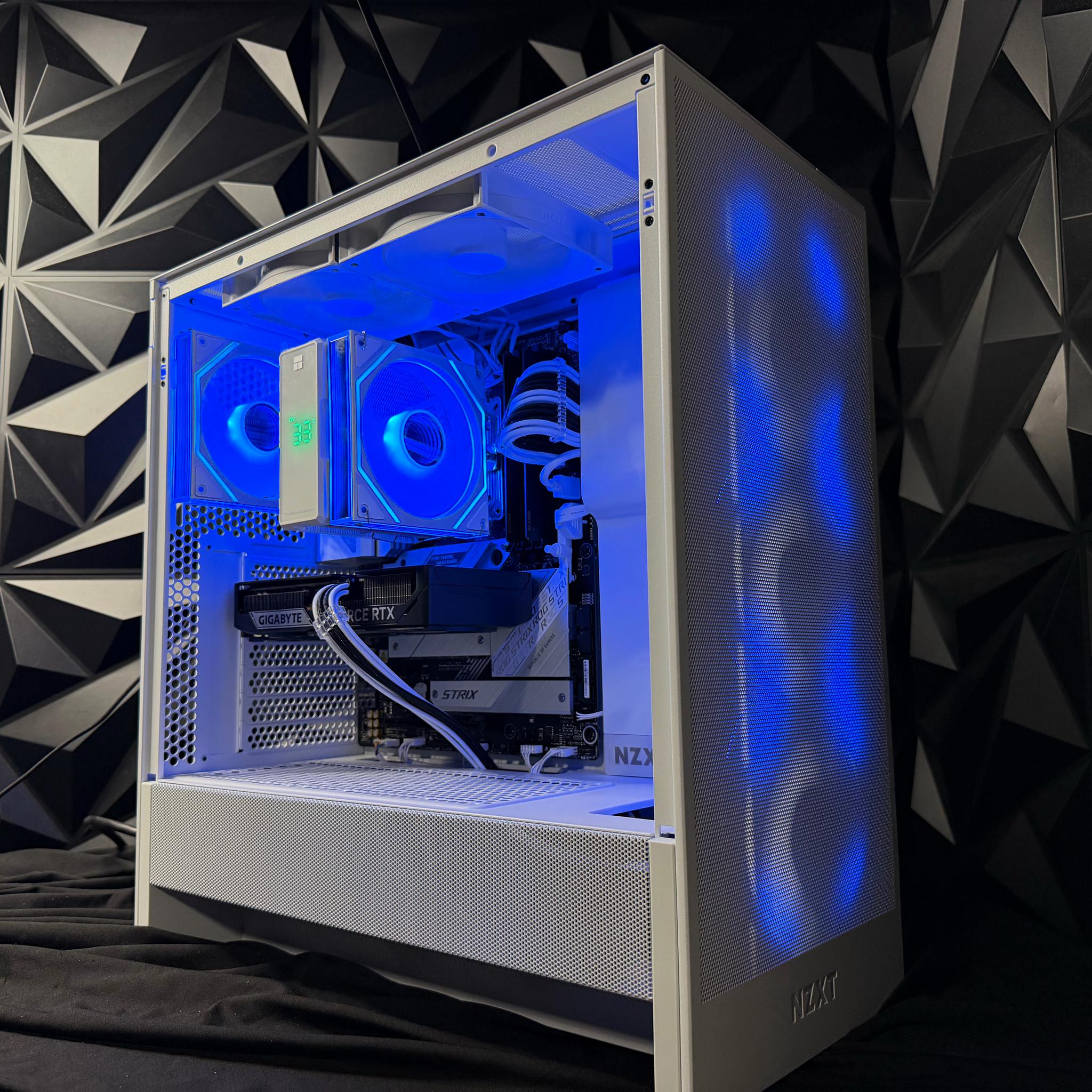 ❄️⚔️ ICE KNIGHT ⚔️❄️ Ryzen 5 7600X| RTX 5060Ti| 1.25 TB NVMe| 16 GB DDR5| 650 W PSU