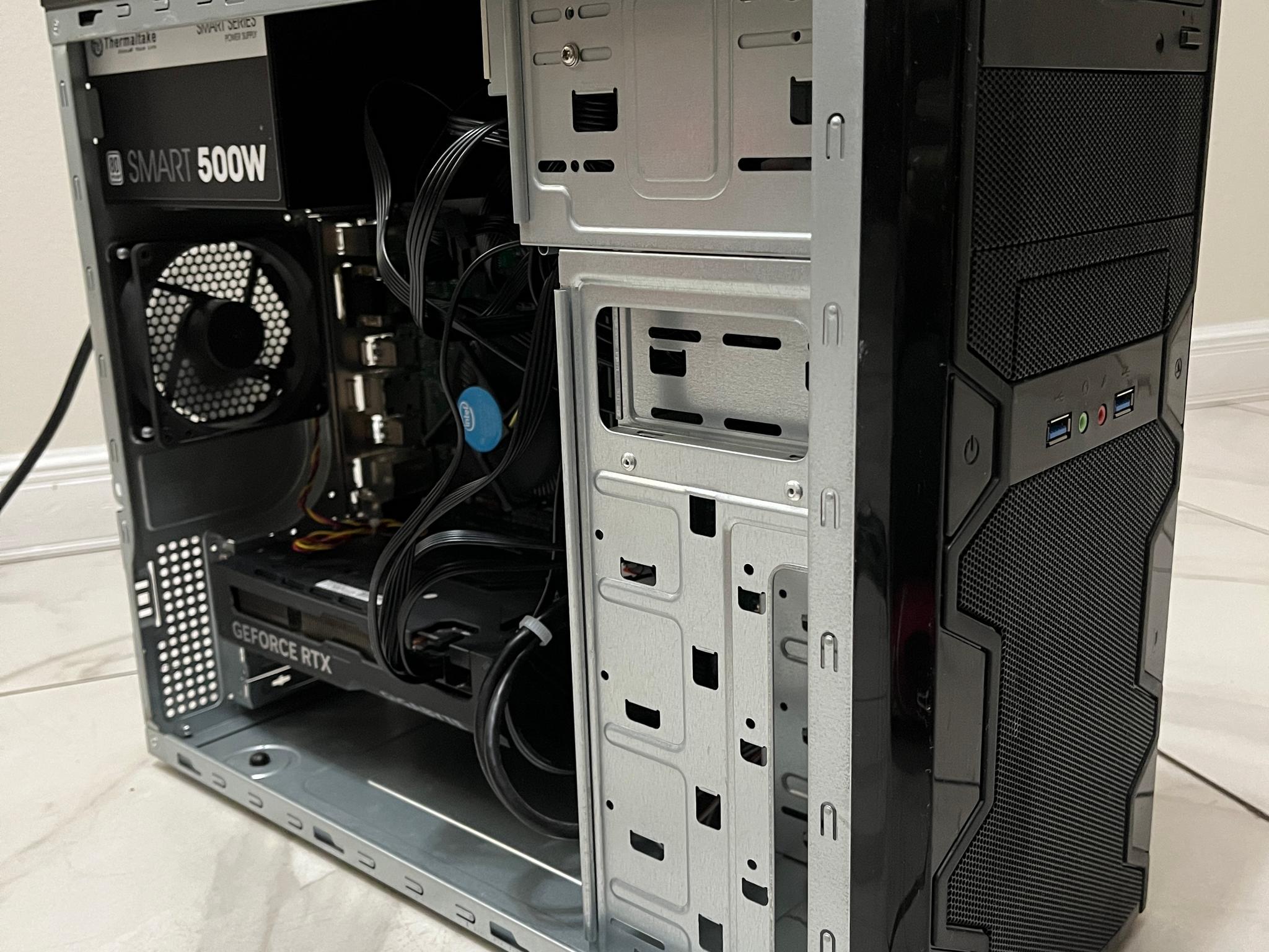 NVIDIA RTX 4060 Ti, Intel Core i7-9700, 16GB RAM, 500GB SSD - High FPS Gaming PC w/ Wi-Fi & BT