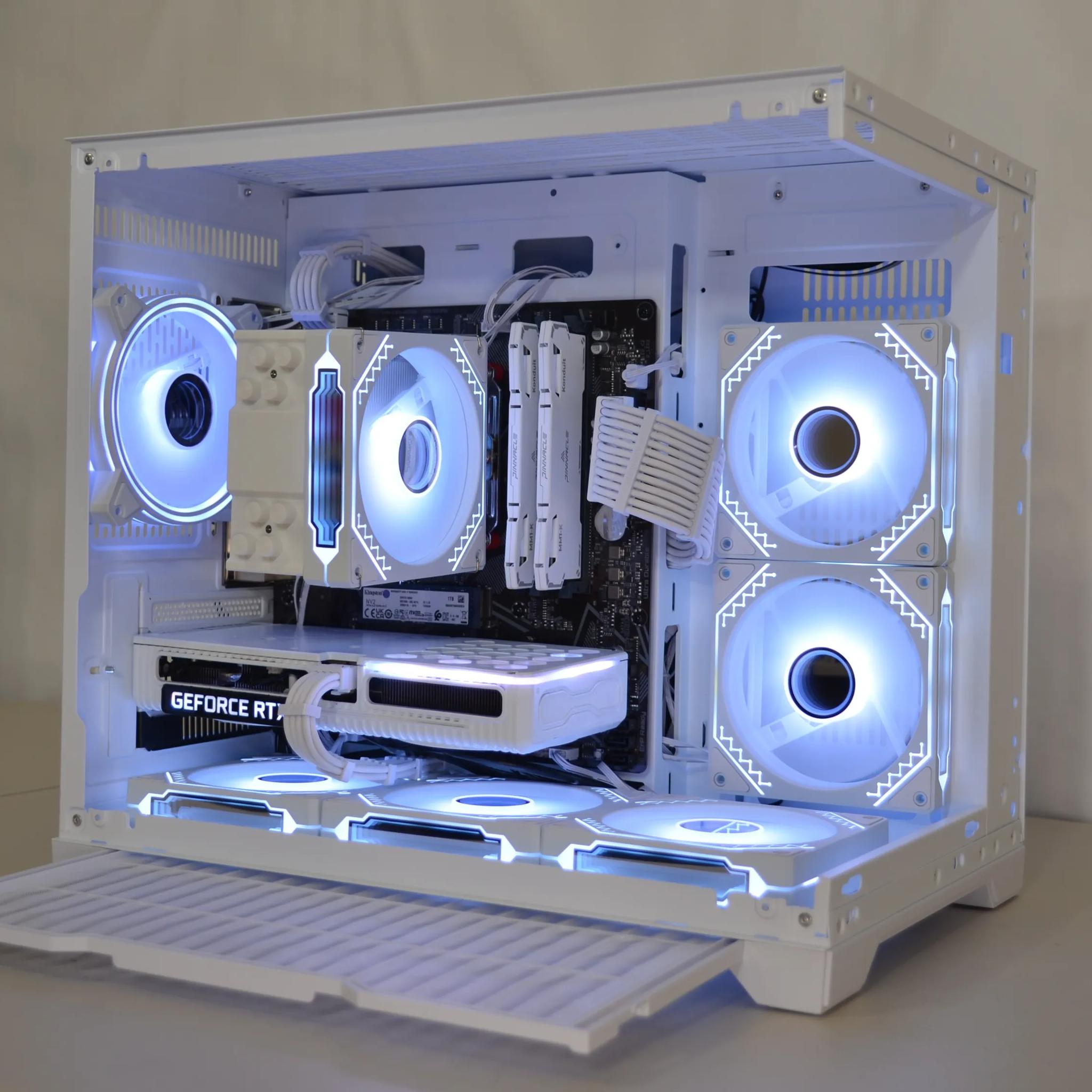 ⚪White Out⚪ RTX 3060ti | Ryzen 5 5500 | 1tb NVMe | Windows 11 FULLY ACTIVATED
