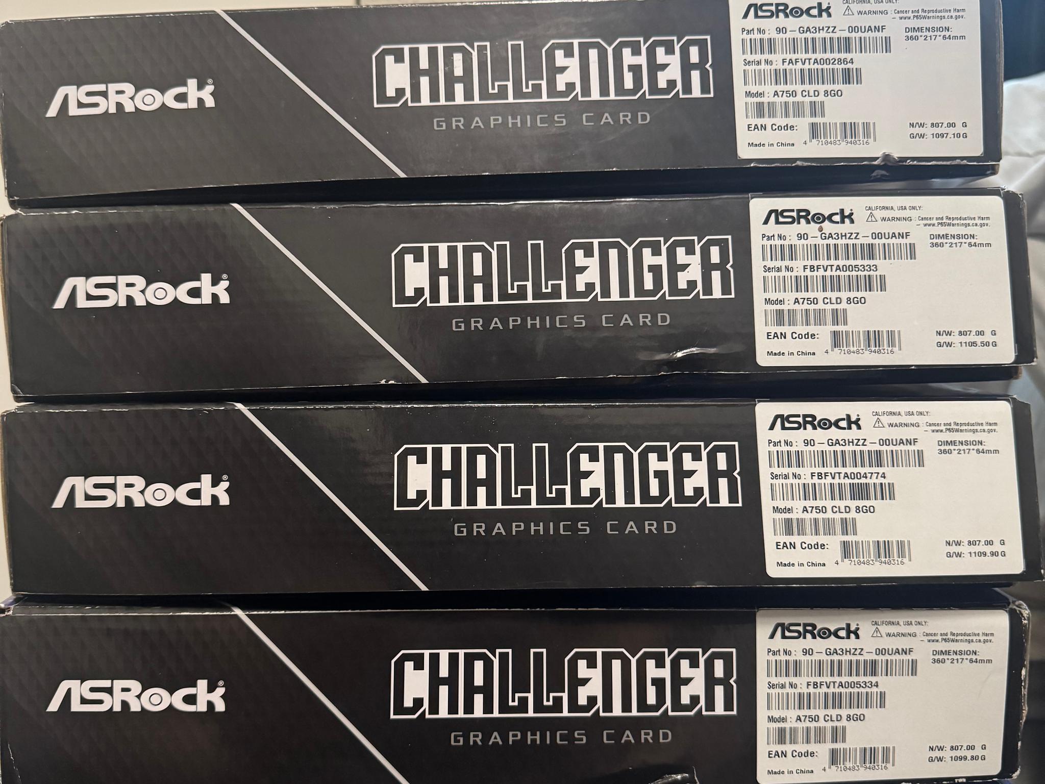 ASRock Challenger Arc A750 OC Edition 8GB