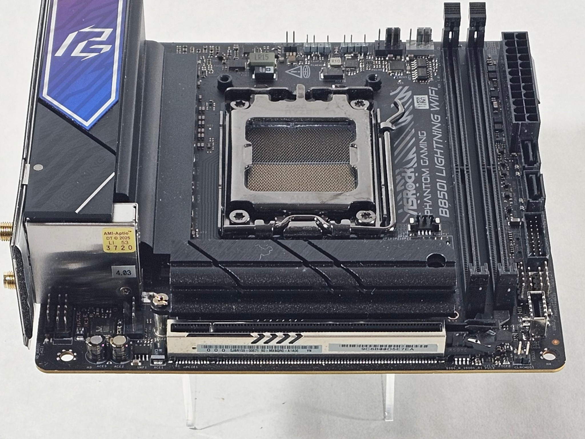 ASRock B850I Phantom Gaming AMD AM5 DDR5 ITX Motherboard