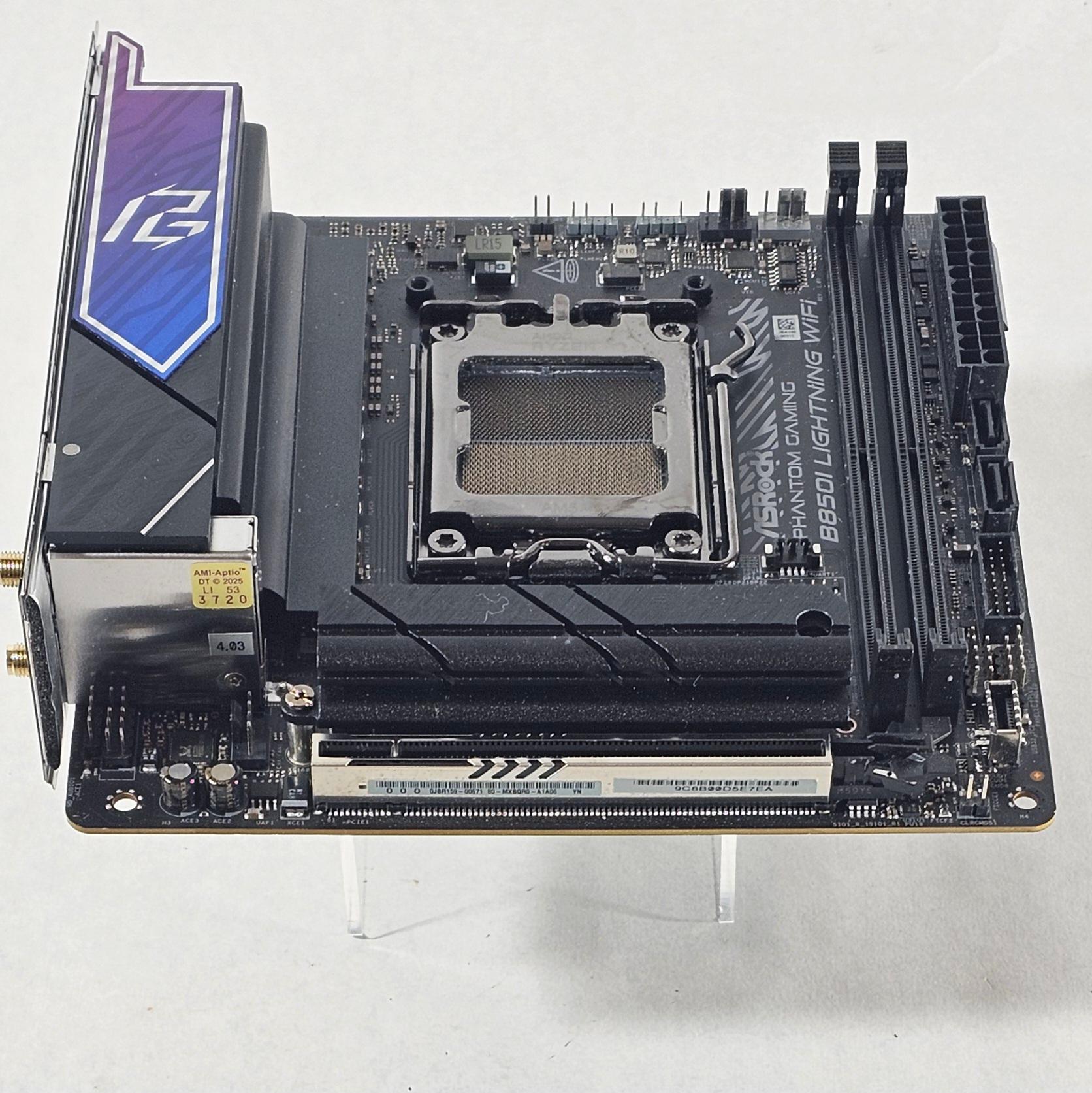 ASRock B850I Phantom Gaming AMD AM5 DDR5 ITX Motherboard