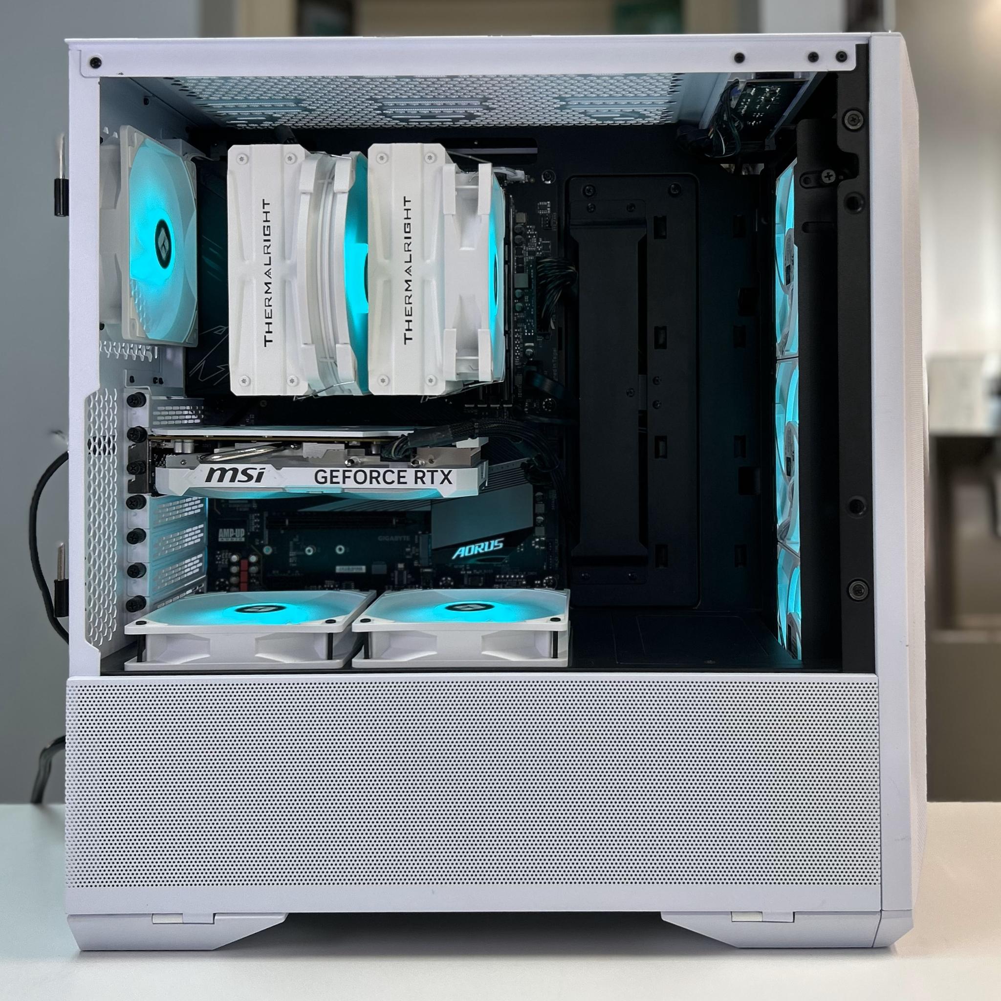 Solid 1080p/1440p Gaming PC - RTX 4060 | Intel i7 10700K | 16GB RAM | 1TB NVMe | Win 11 Pro | Wifi 6