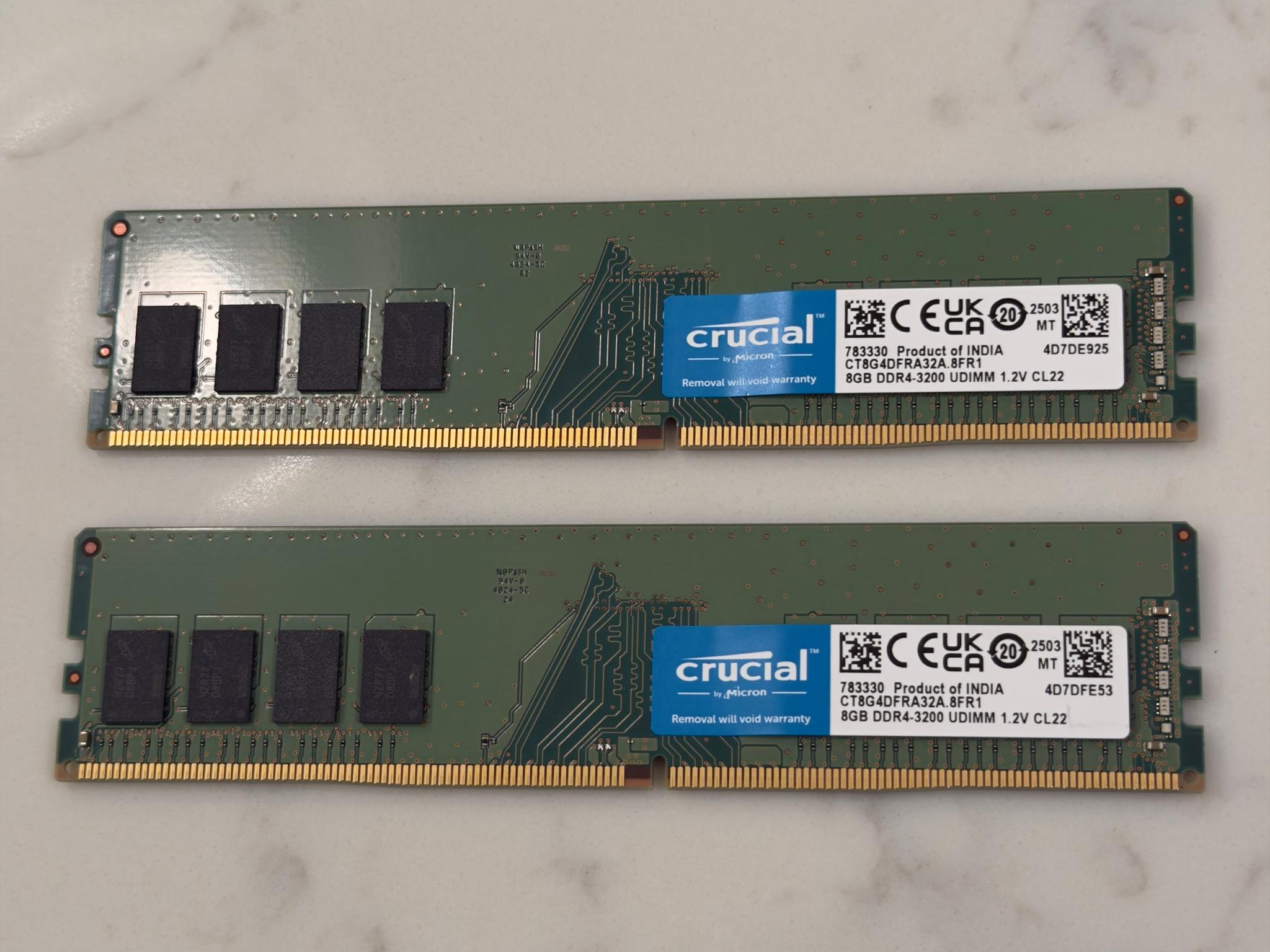 16GB DDR4 RAM