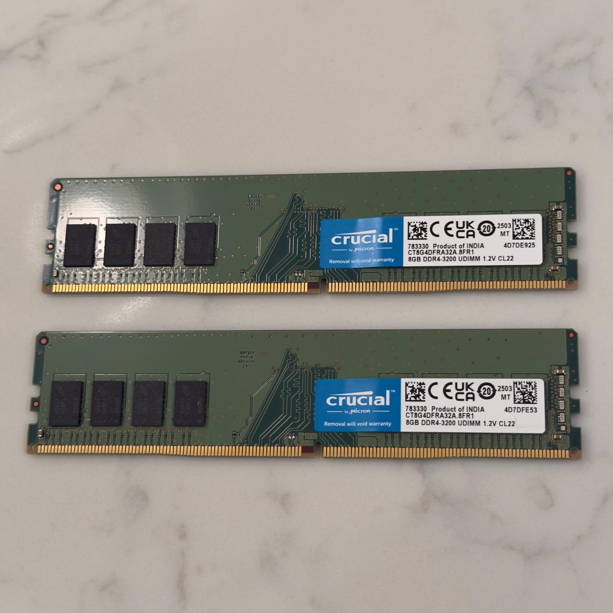 16GB DDR4 RAM