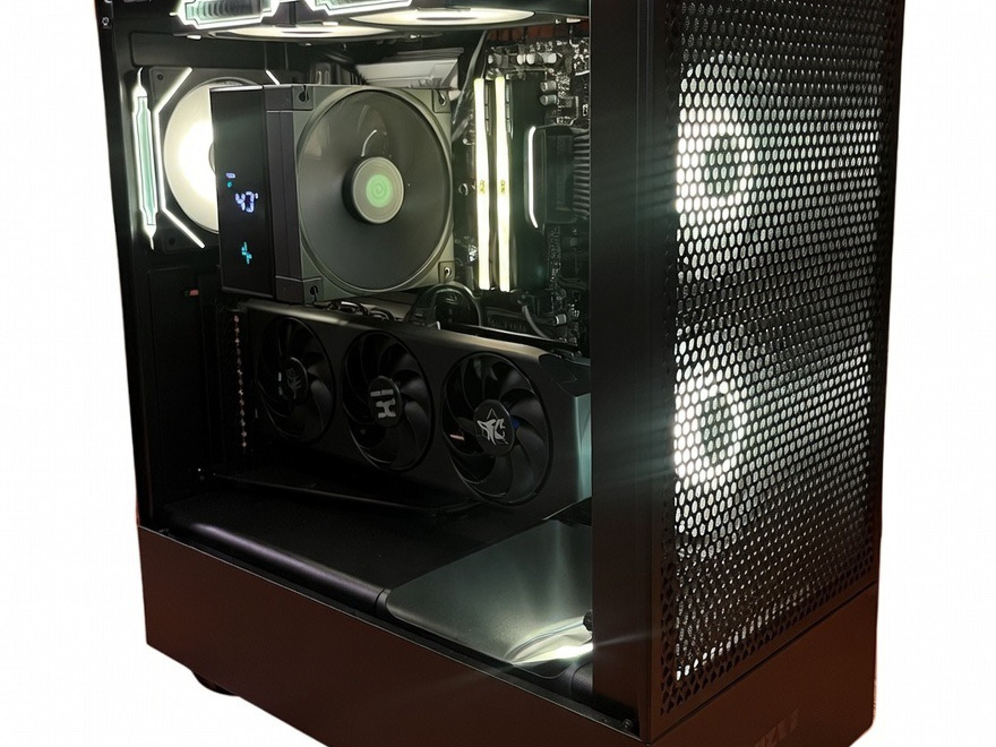 9060 XT 16 GB | 32 GB DDR5 6000 mhz | Ryzen 5 7400f | Vertical GPU